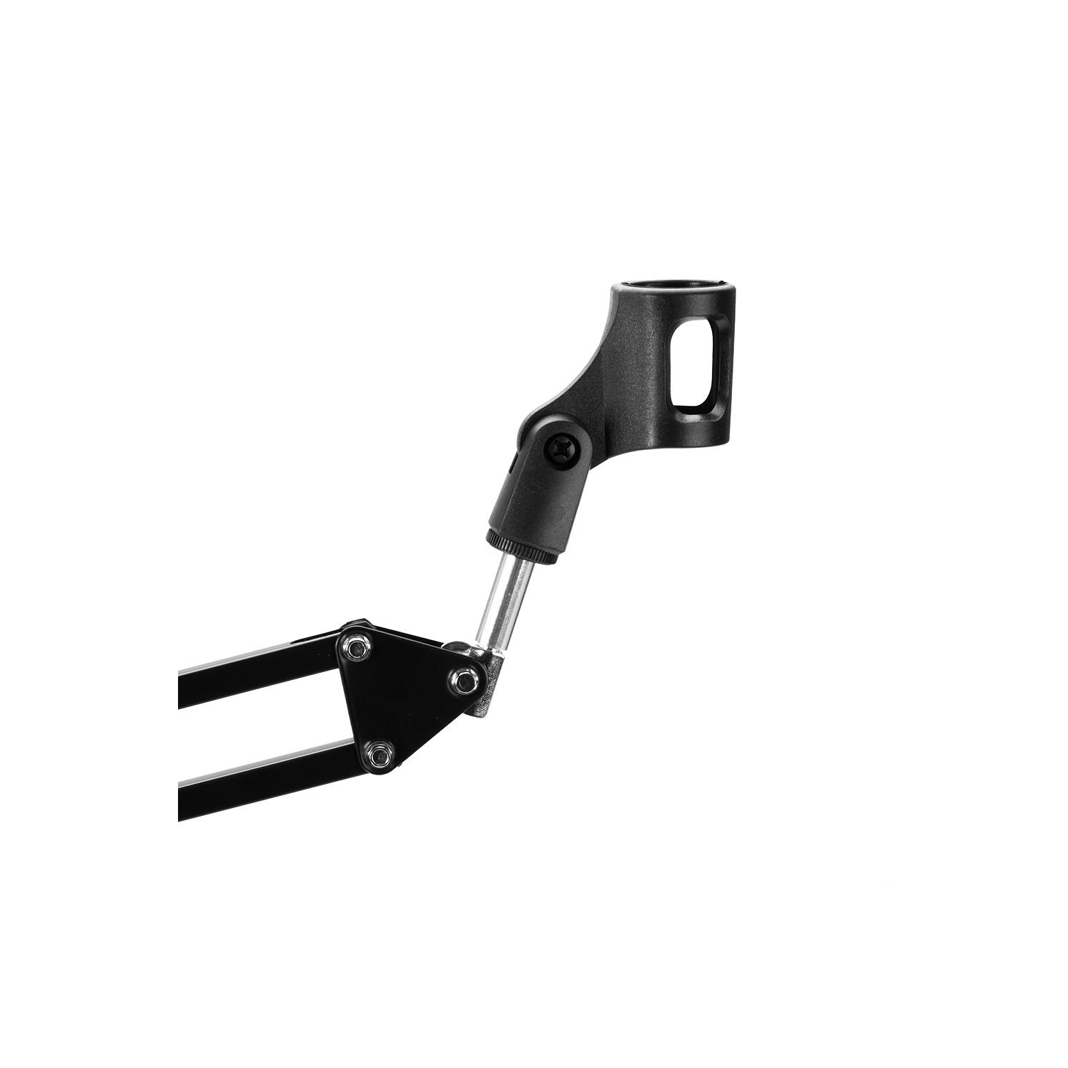 Mic Microphone Suspension Boom Scissor Arm Stand Holder pour Studio Broadcast