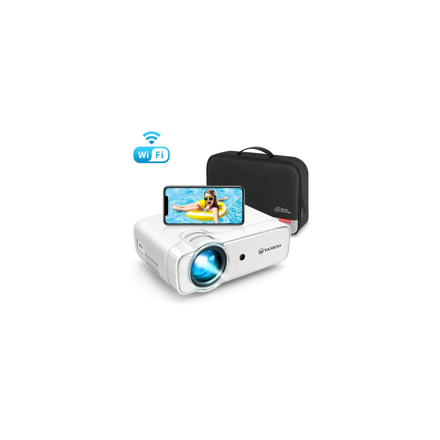 VANKYO Leisure 430W Wi-Fi Mini Movie Projector (1080P Support)
