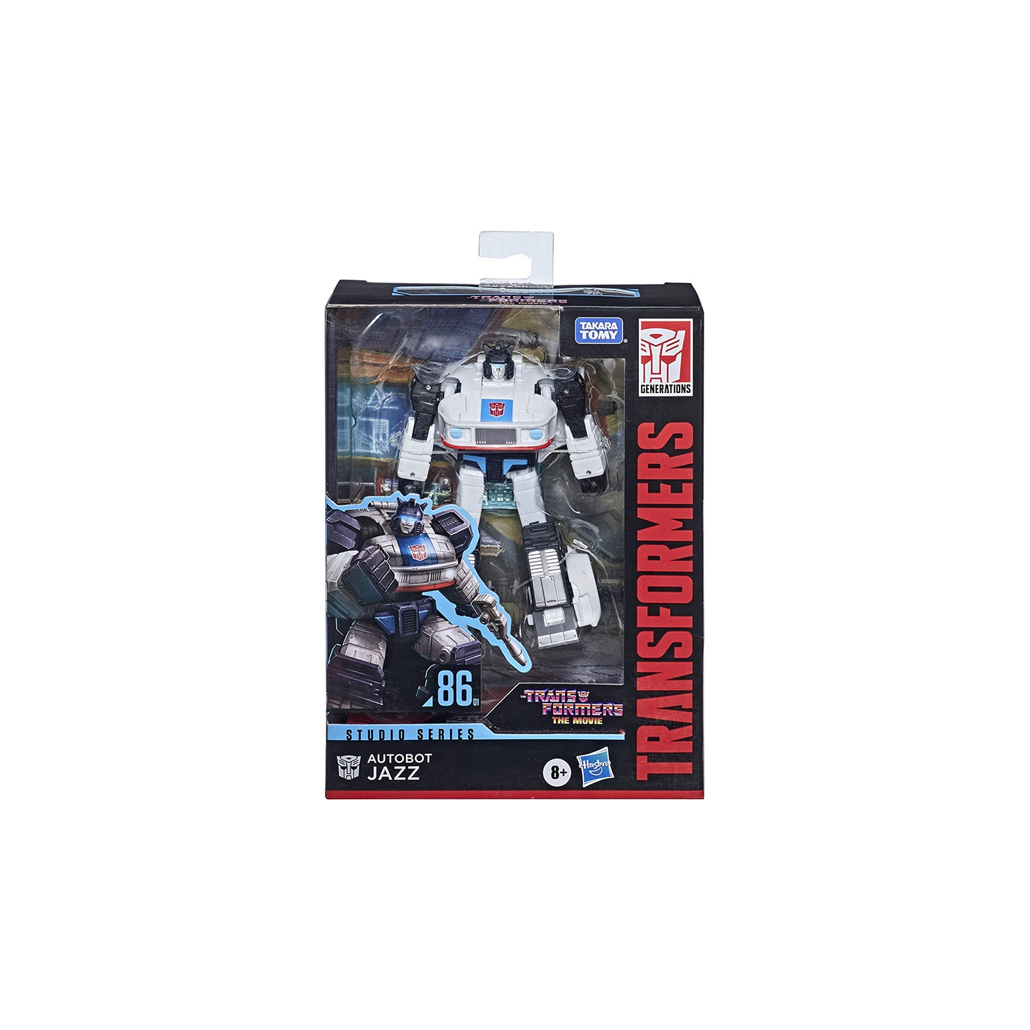 Transformers Studios Series 5 Inch Action Figure Deluxe Class (2021 Wave 1) - Jazz #86-01