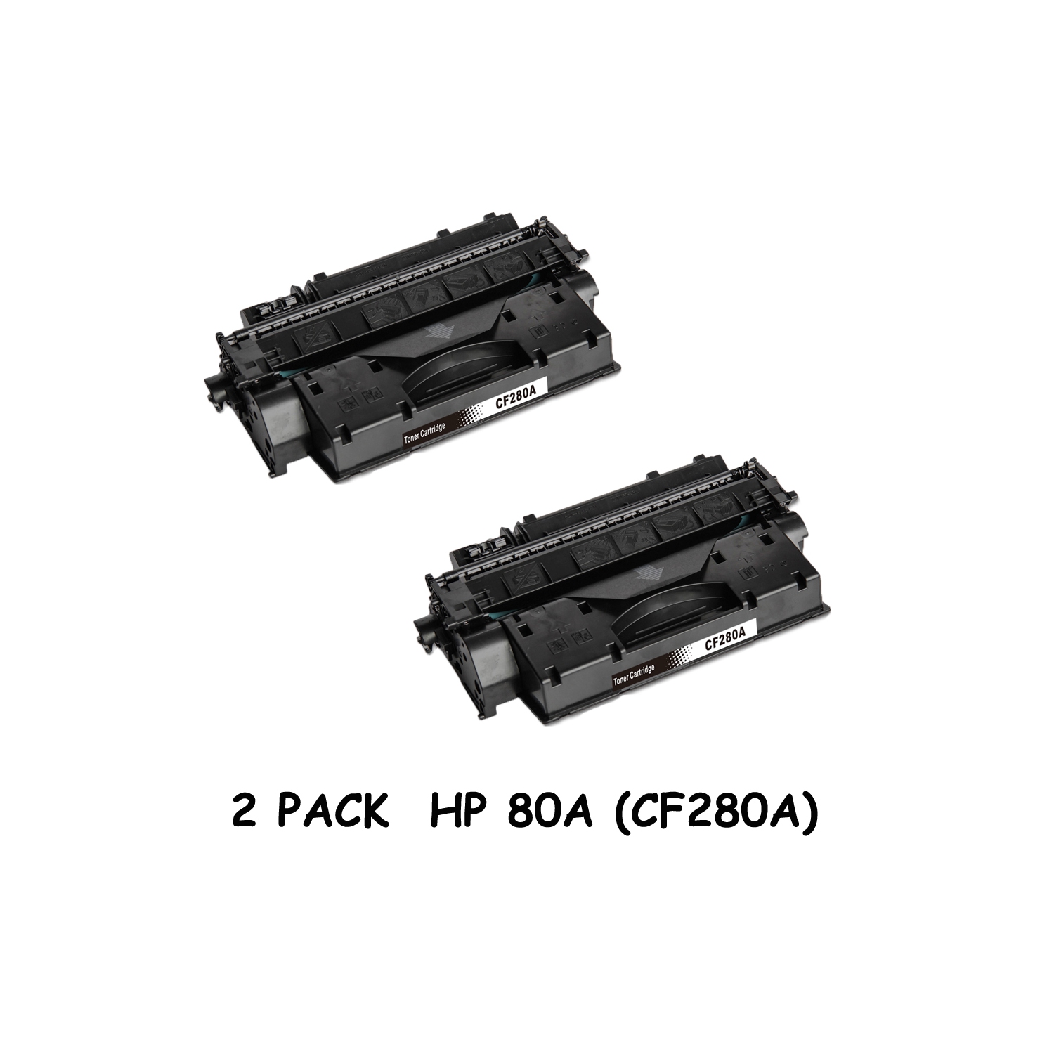 Bestoner™ 2 PK HP 80A (CF280A)/hp80a/80a/HP80A/80A/CF280A/cf280a/cf280/280/80A/80 HP LaserJet Pro M401 M425d