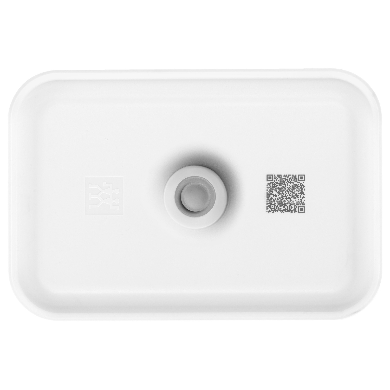 ZWILLING Fresh & Save L Divided Meal Prep Container, Plastic, White-Grey