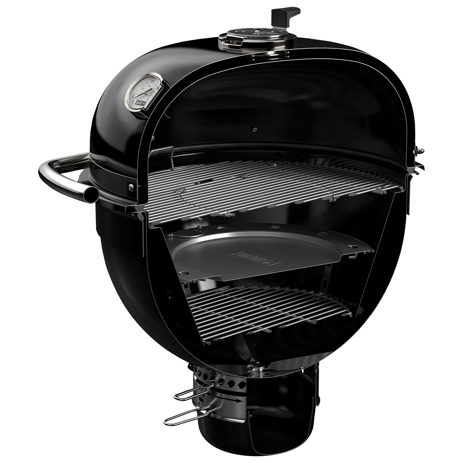 Weber Summit Kamado Charcoal BBQ - Black