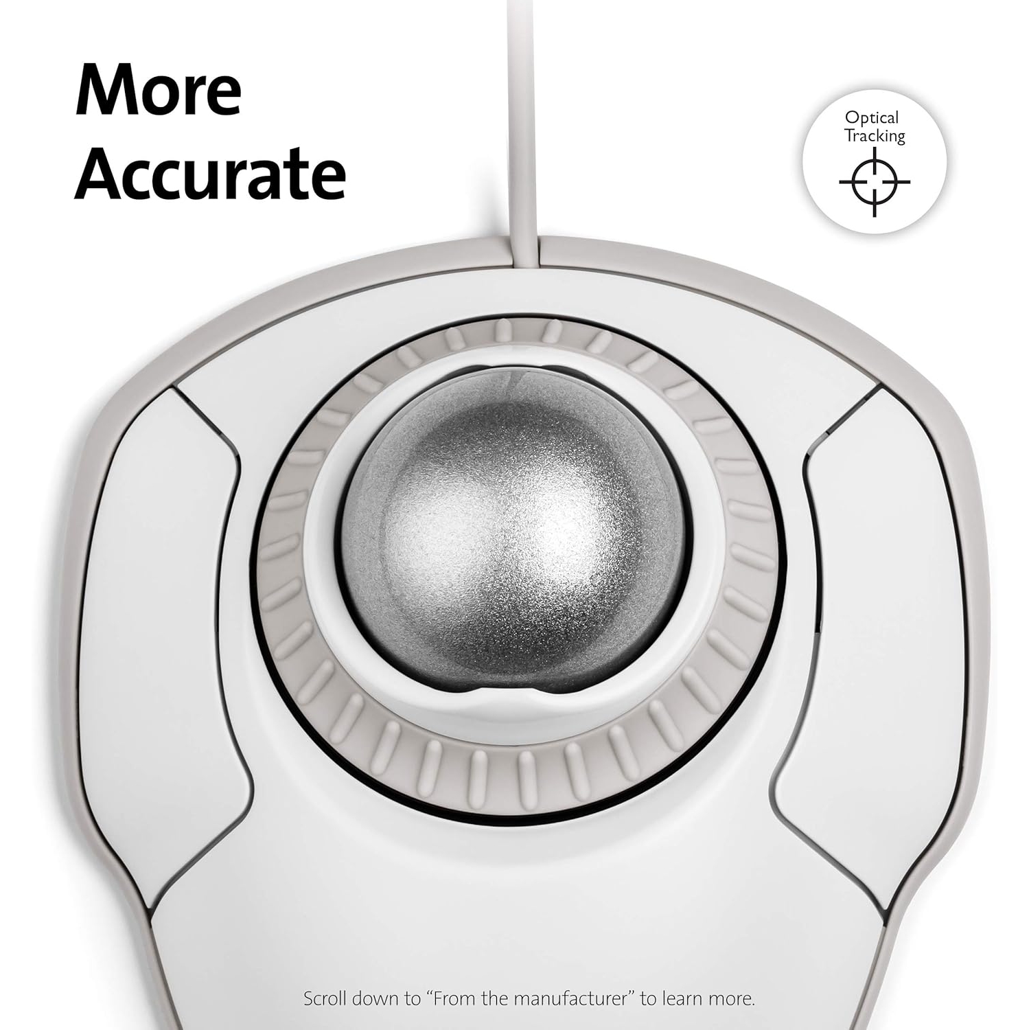 Kensington Orbit Trackball Mouse with Scroll Ring