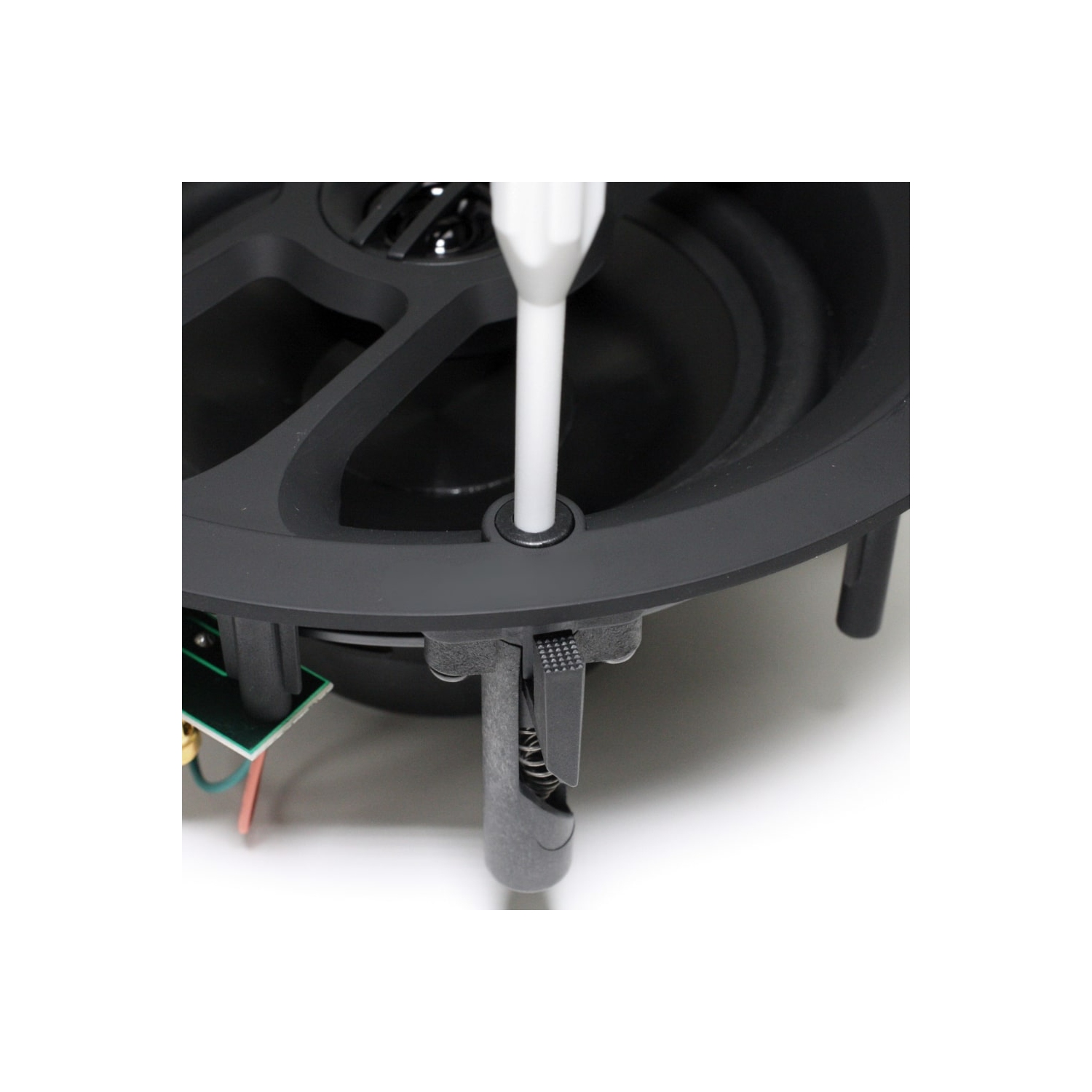 TEXONIC 6.5" In-Ceiling Speaker Bundle Tool-Free Installation, Magnetic Grill - Superior Sound Quality