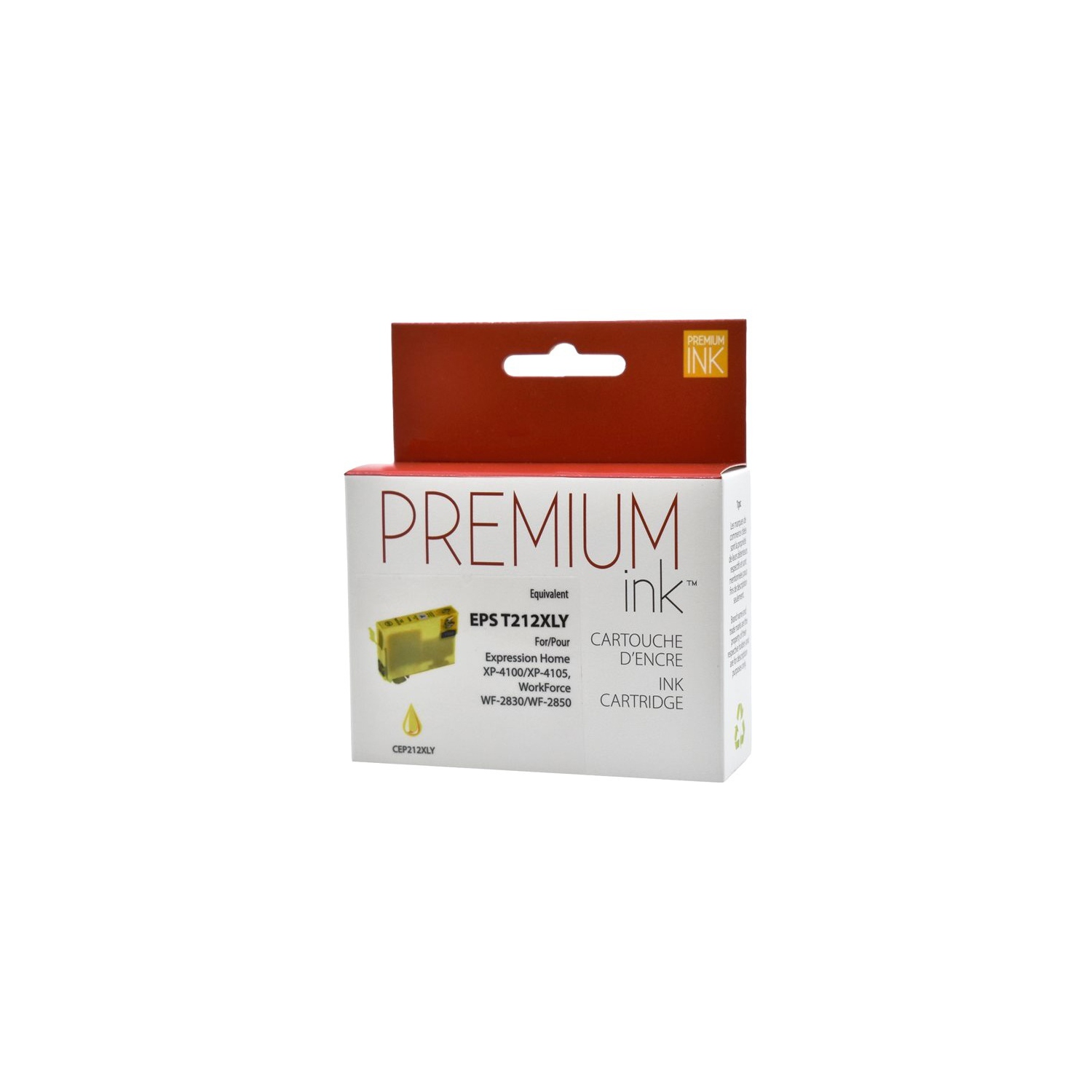Premium Ink Ink Cartridge - Alternative for Epson T212XL420 - Yellow