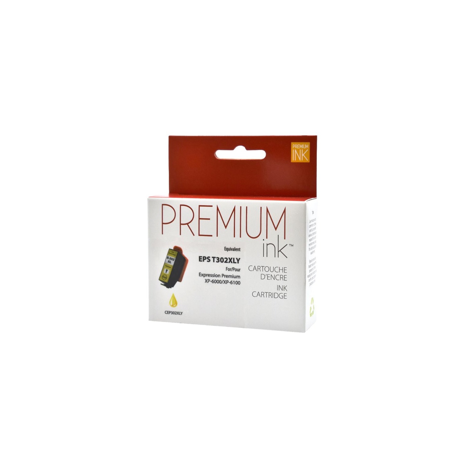 Premium Ink Ink Cartridge - Alternative for Epson T302XL420 - Yellow
