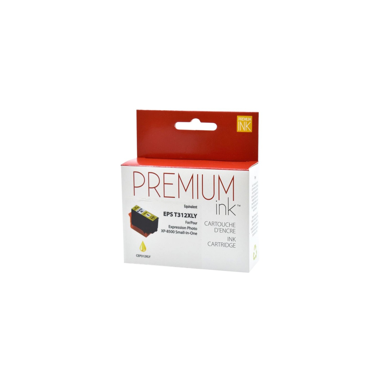 Premium Ink Ink Cartridge - Alternative for Epson T312XL420 - Yellow