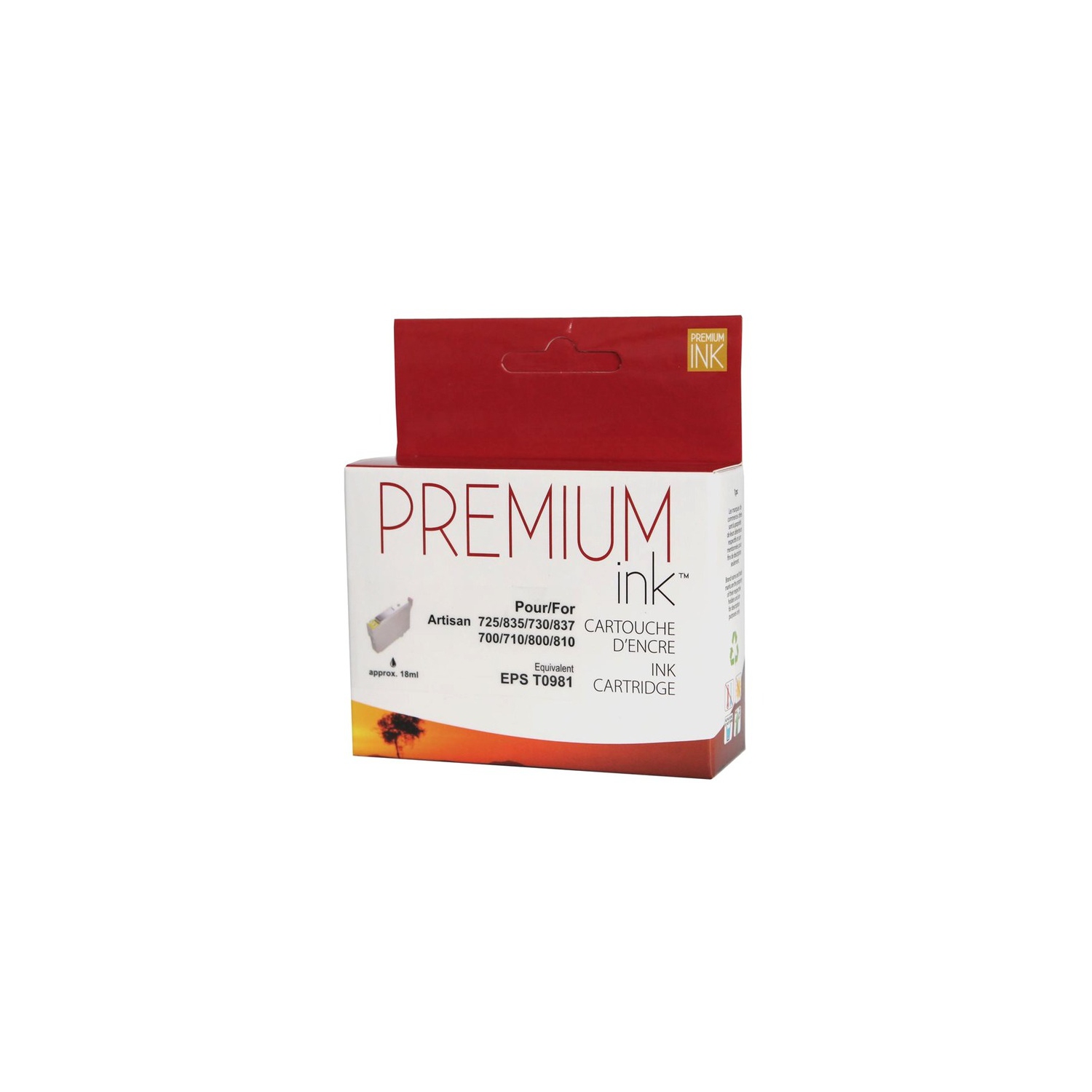 Premium Ink Ink Cartridge - Alternative for Epson T098120 - Black