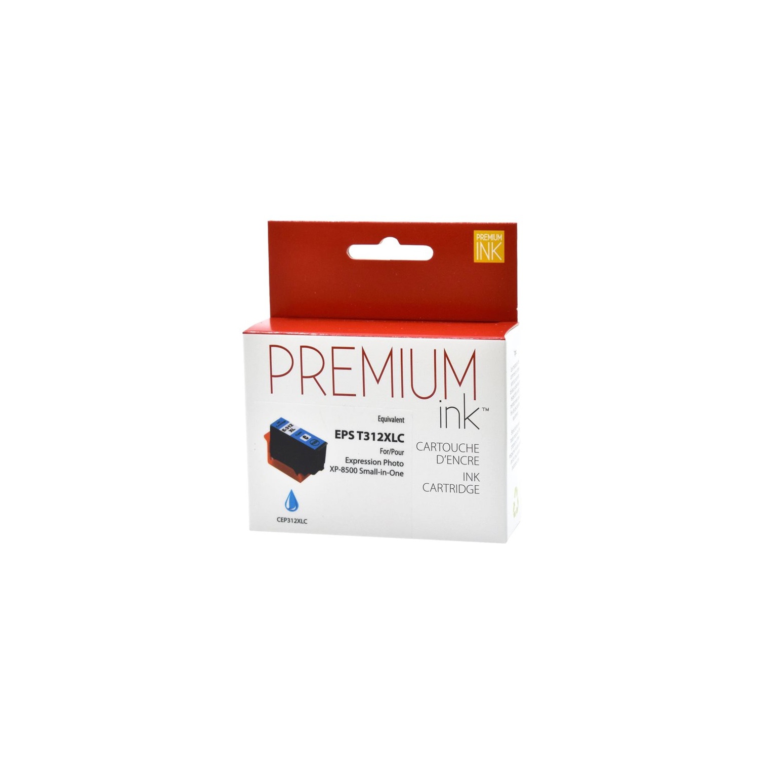 Premium Ink Ink Cartridge - Alternative for Epson T312XL220 - Cyan