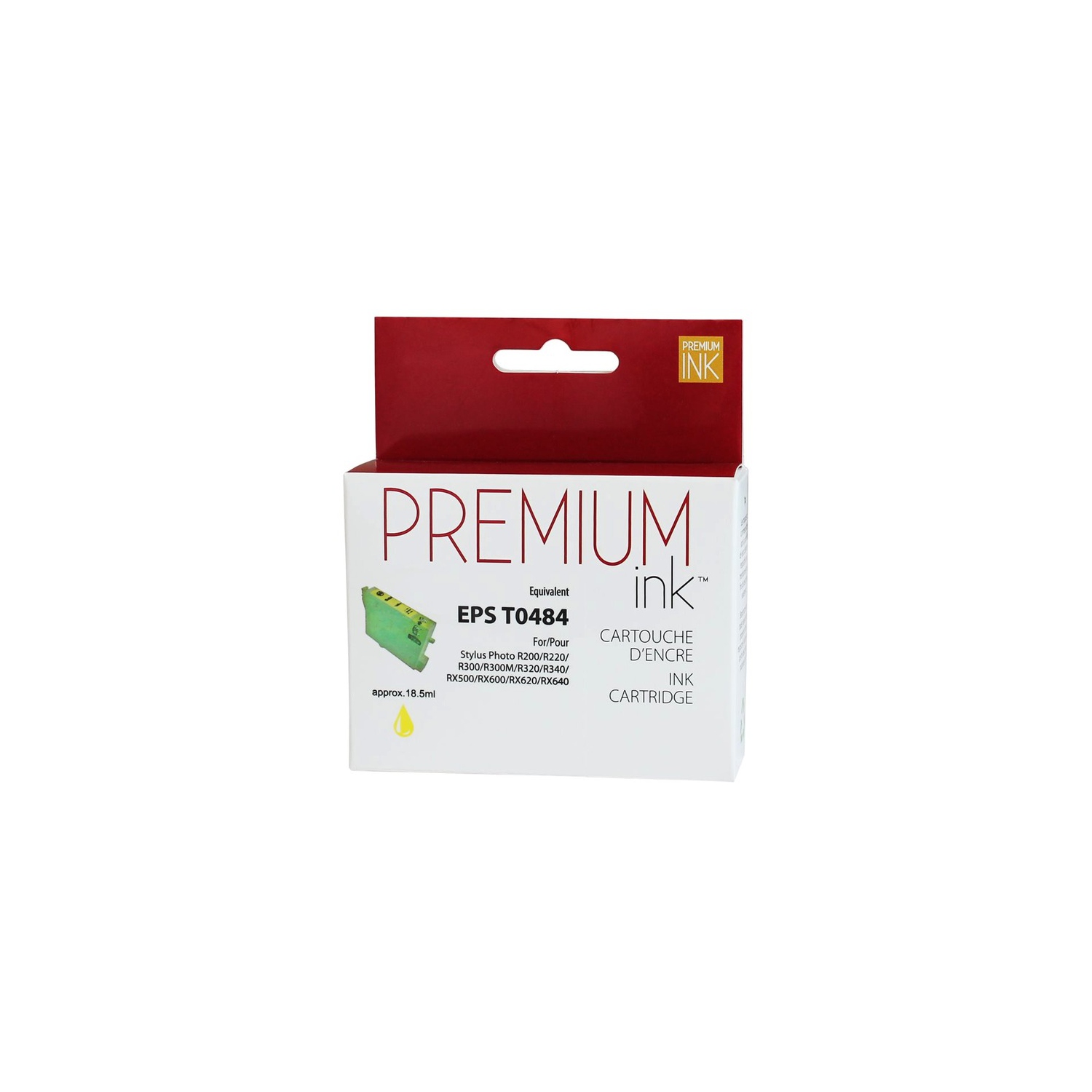 Premium Ink Ink Cartridge - Alternative for Epson T048420 - Yellow