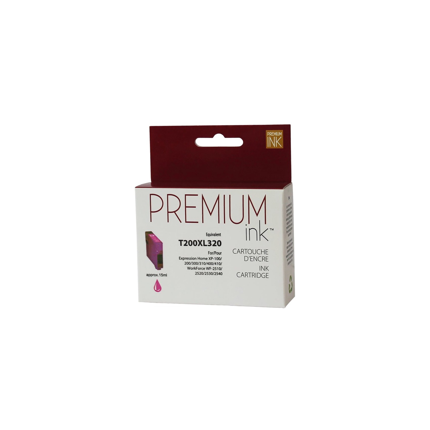 Premium Ink Ink Cartridge - Alternative for Epson T200XL320 - Magenta
