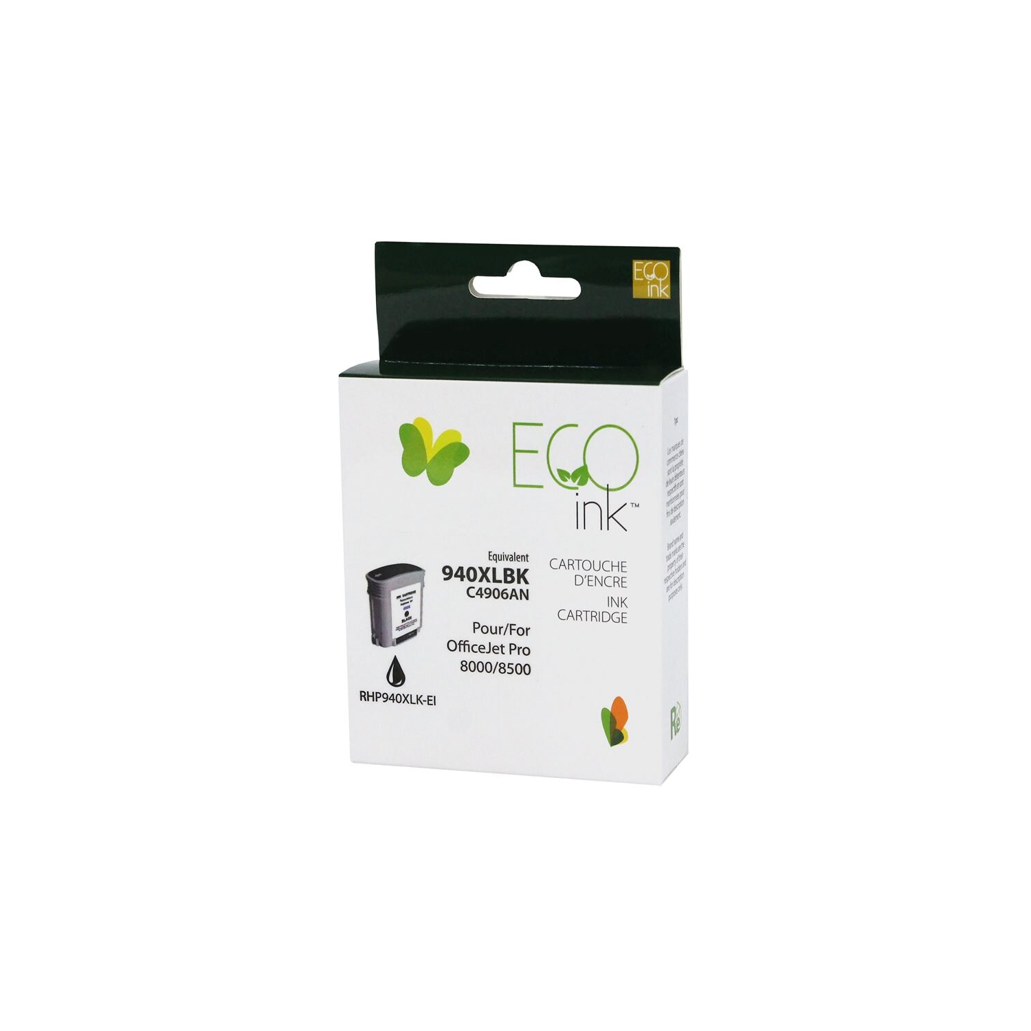 Premium Ink Ink Cartridge - Remanufactured for Hewlett Packard C4906A / 940XL - Black