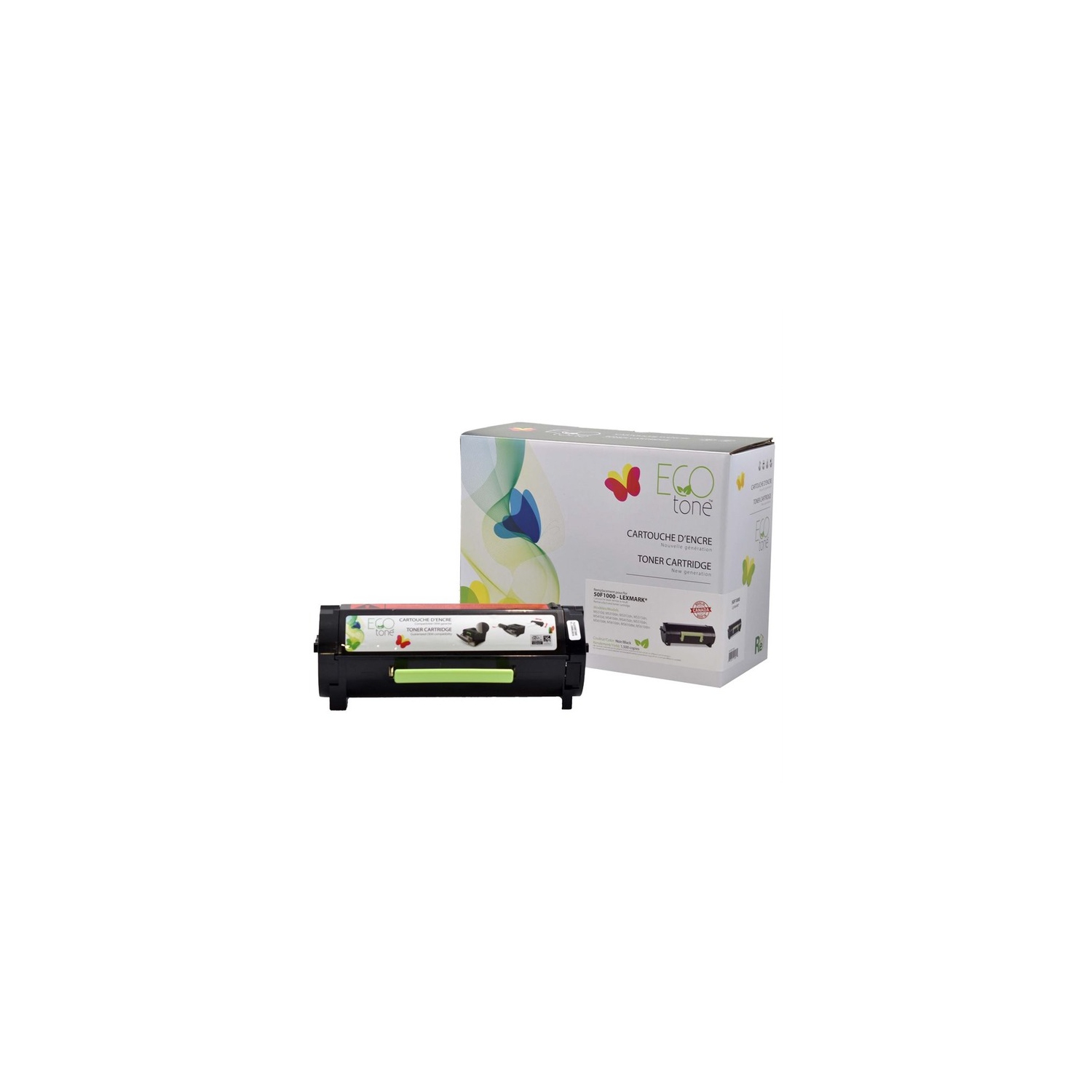 Alternative for Lexmark 50F1000 - Black