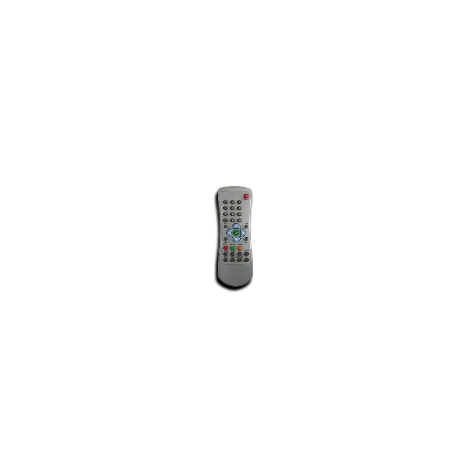 Zinwell ZAT970 V2 Remote Control - Grey