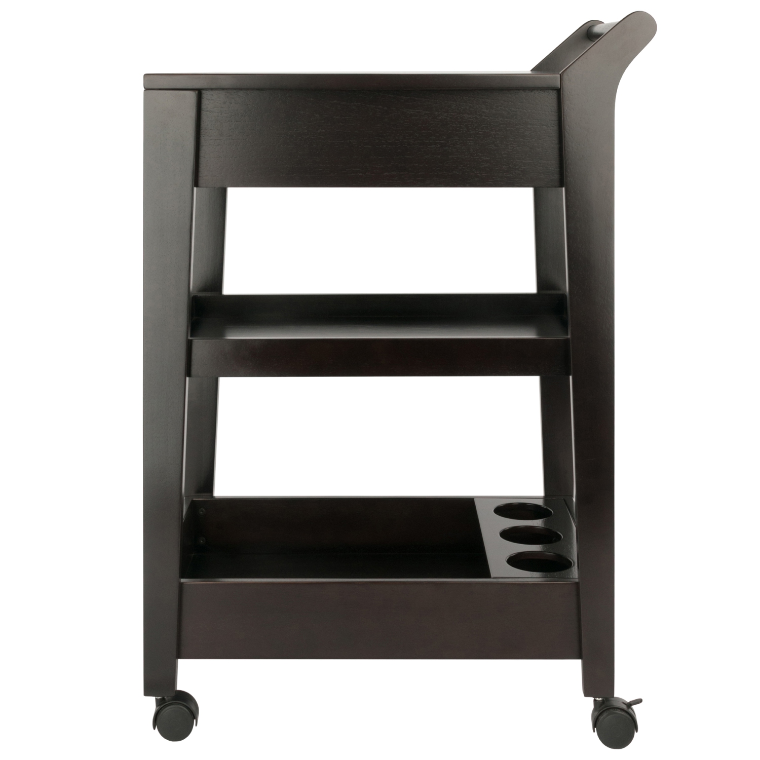 TarruBoutique Jeston Entertainment Cart, Espresso