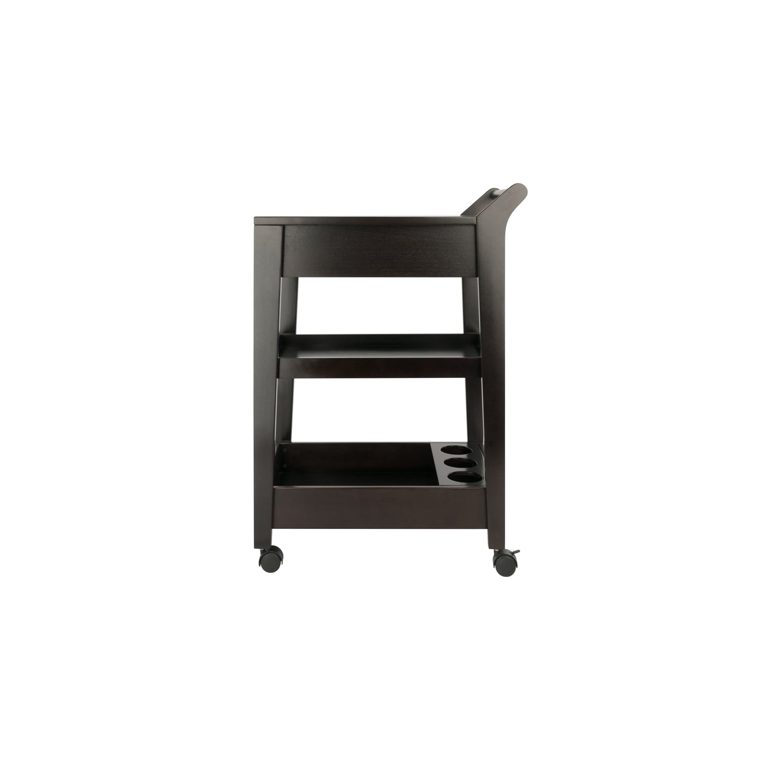 TarruBoutique Jeston Entertainment Cart, Espresso