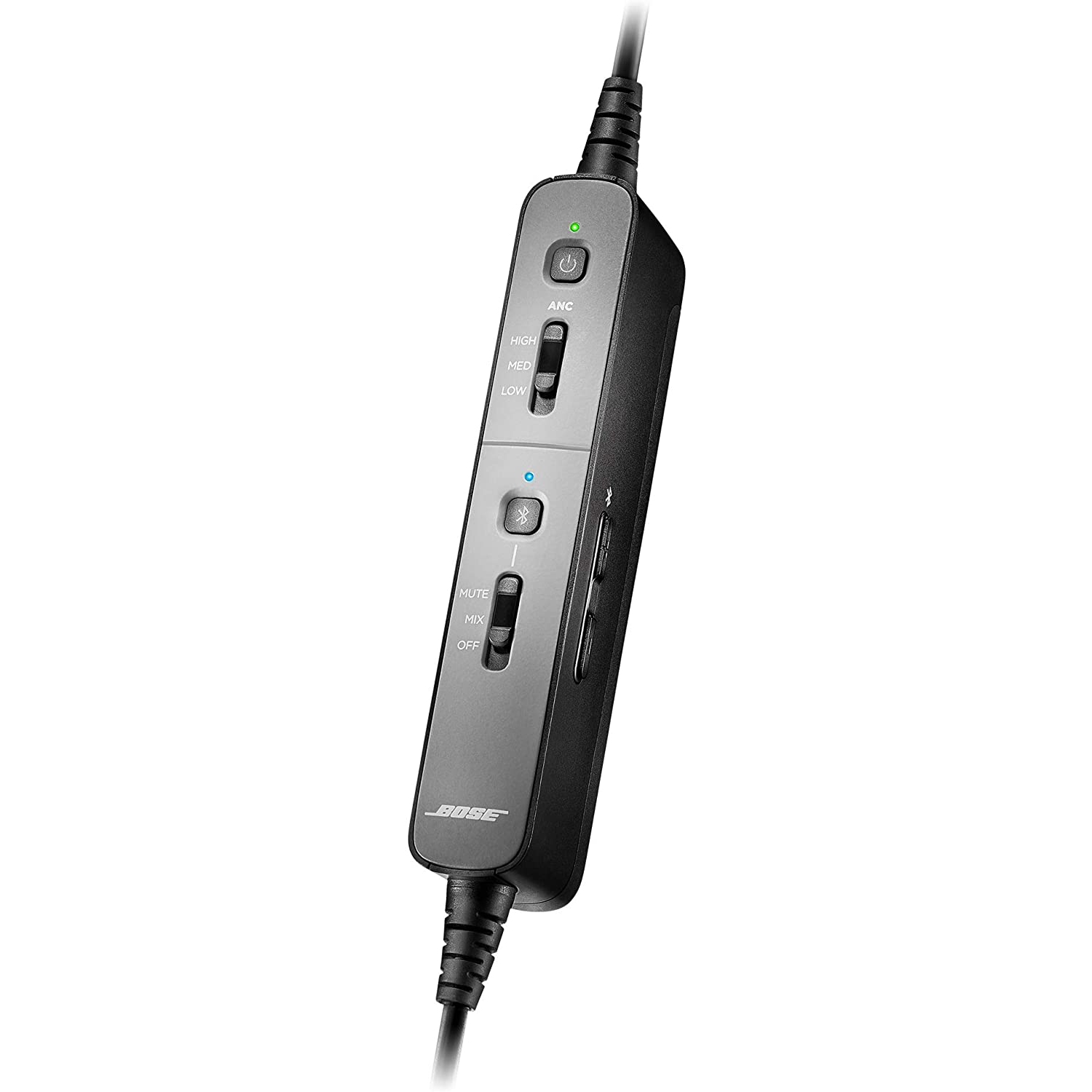 Bose ProFlight Series 2 Aviation Headset, Non-Bluetooth, 5 Pin XLR Cable, Black