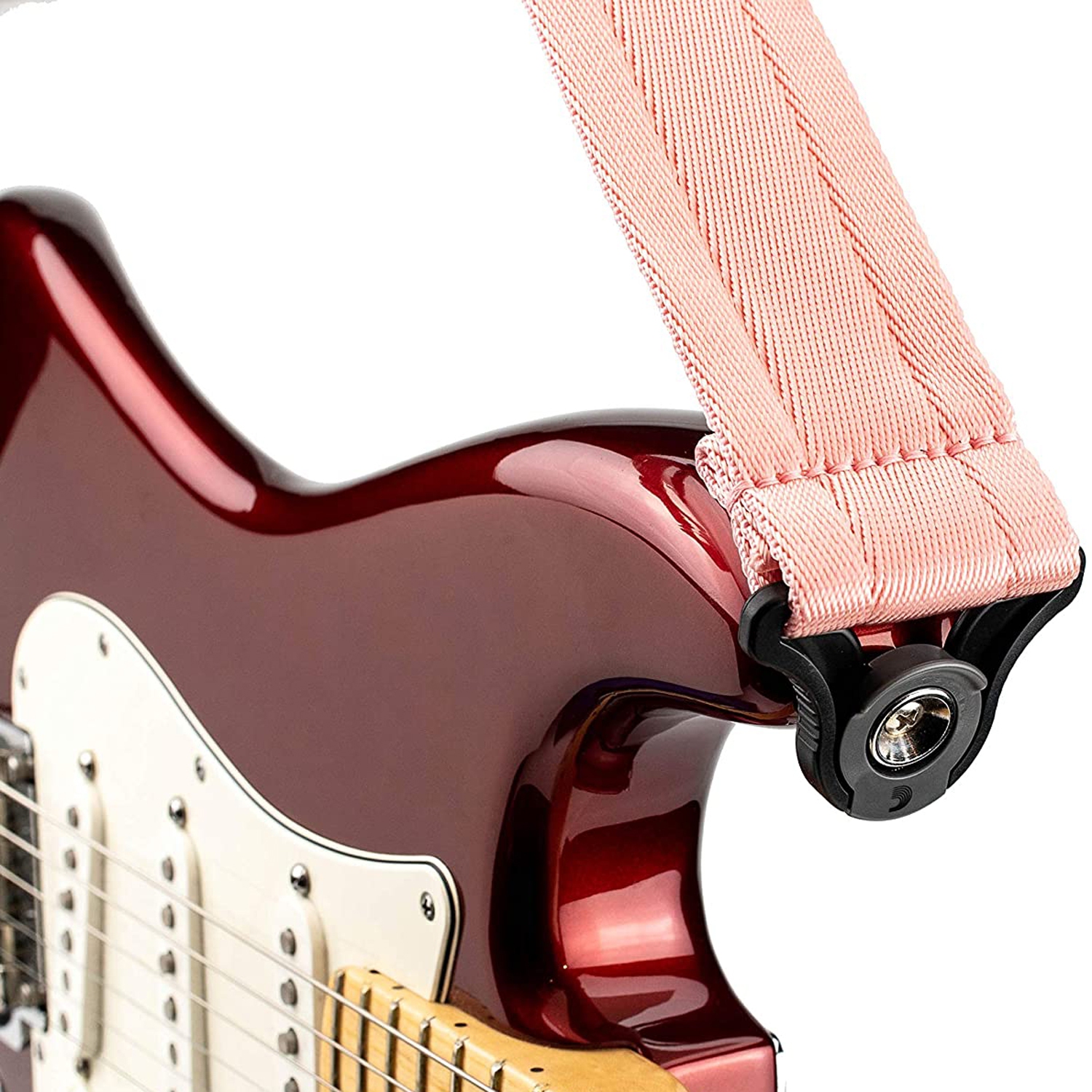 Planet Waves Auto Lock Guitar Strap - New Rose