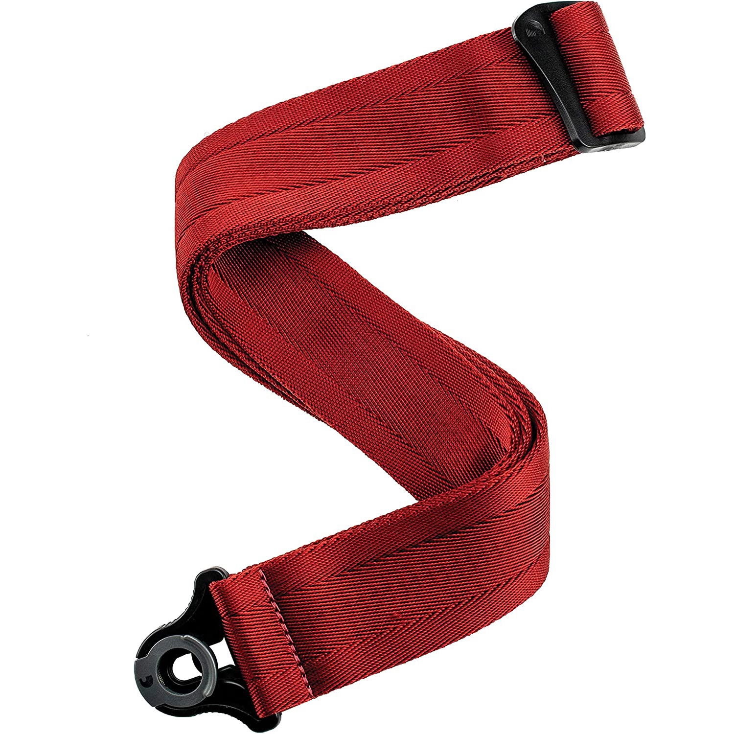Planet Waves Auto Lock Guitar Strap - Blood Red