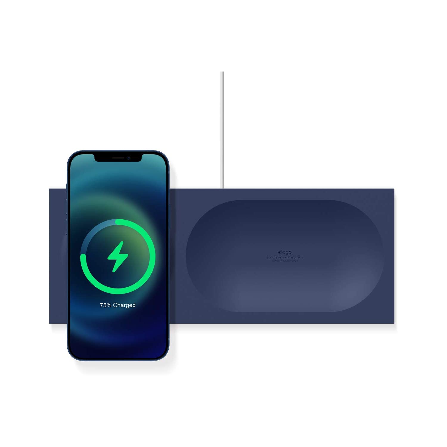 Elago – Plateau de chargement MS compatible avec MagSafe, Apple Watch, iPhone 12 – MagSafe non inclus]