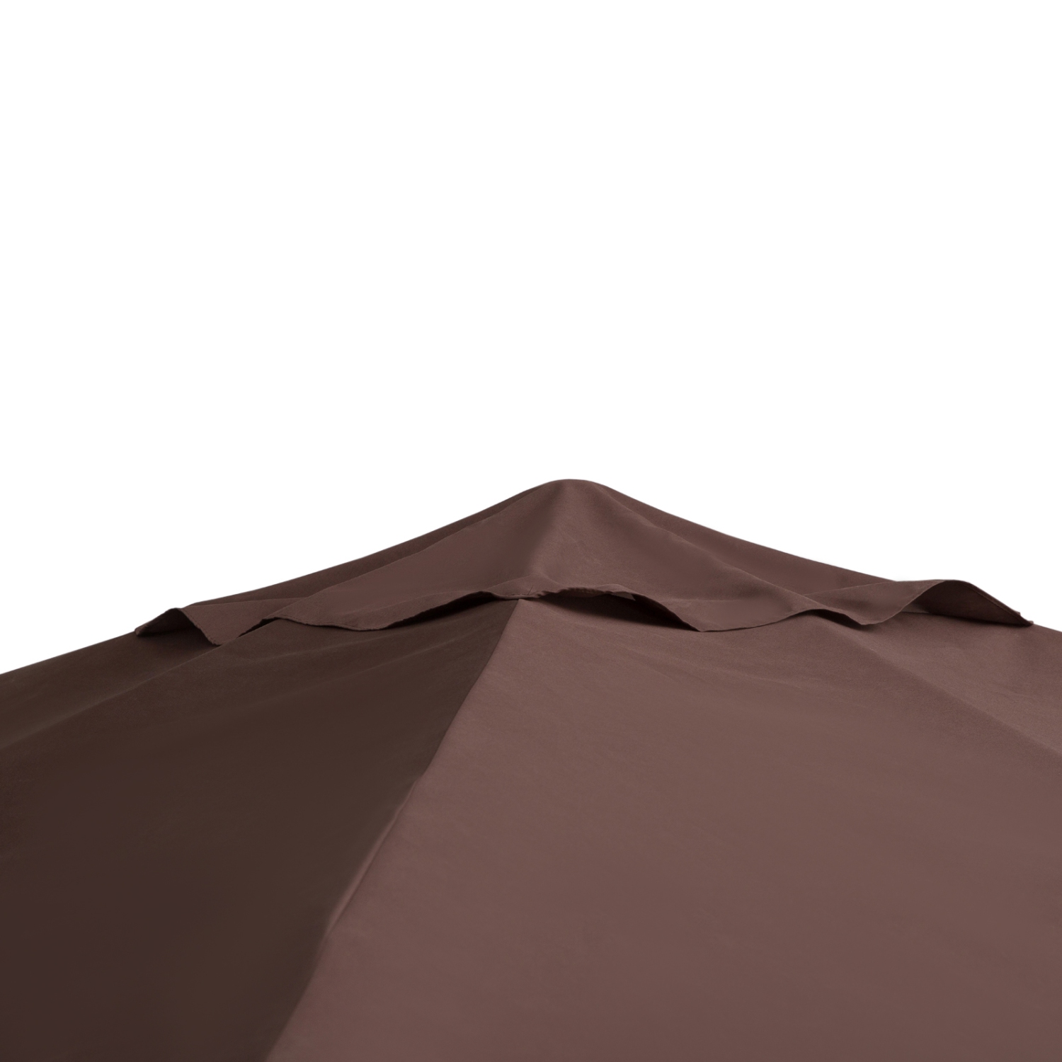 Outsunny 9.8' x 9.7' Square Gazebo Canopy Replacement UV Protected Top Cover Sun Shade Orange