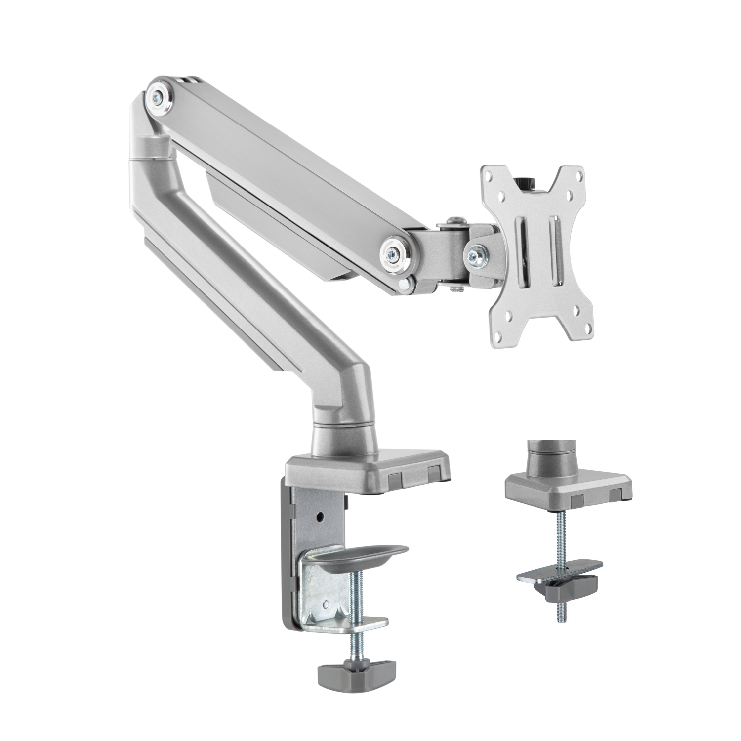 Uplite Ergonomic Height Adjustable Stand Single Monitor Desk Mount Articulating Arm for 1 Screen 17"- 32"