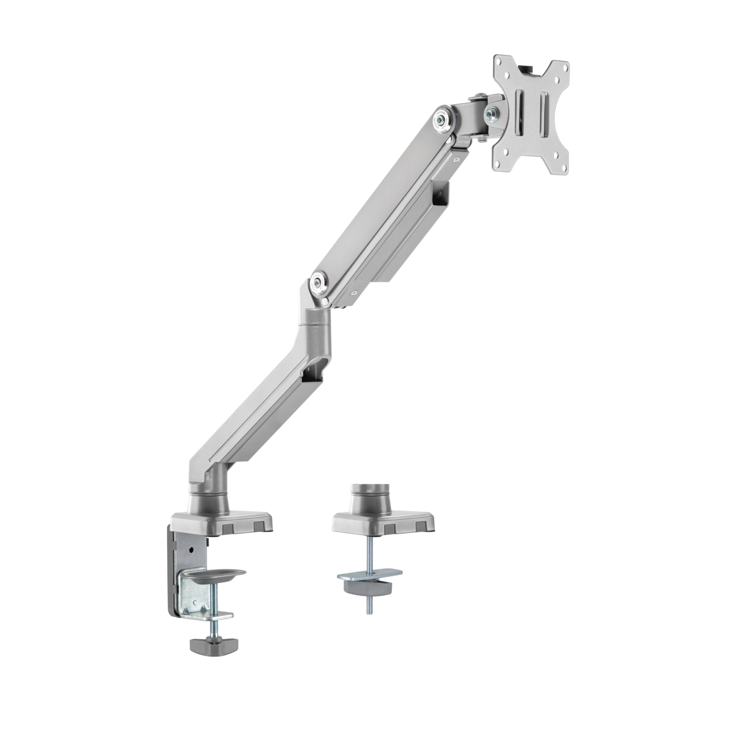 Uplite Ergonomic Height Adjustable Stand Single Monitor Desk Mount Articulating Arm for 1 Screen 17"- 32"