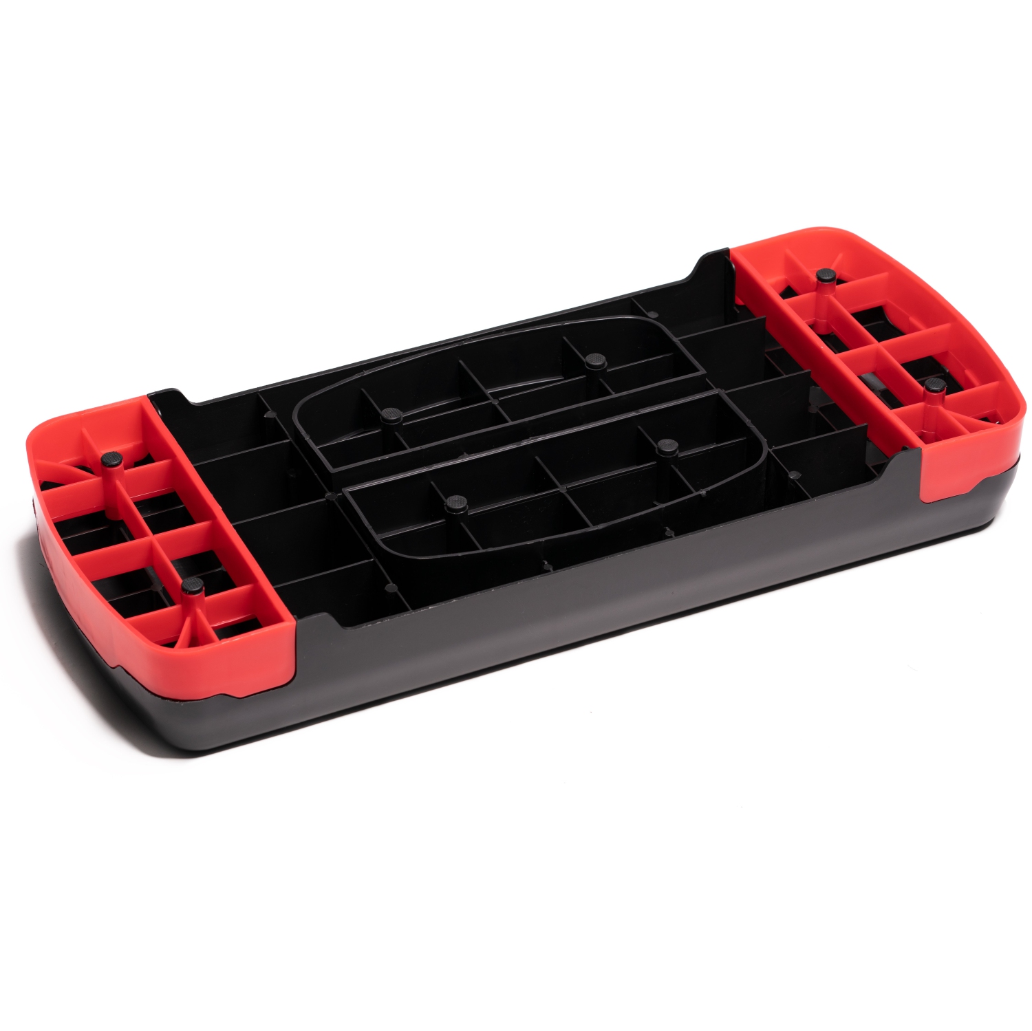 PRISP Adjustable Aerobic Stepper, 2 Height Levels Exercise Step Platform for Home Gym and Fitness Training; 68 x 28cm