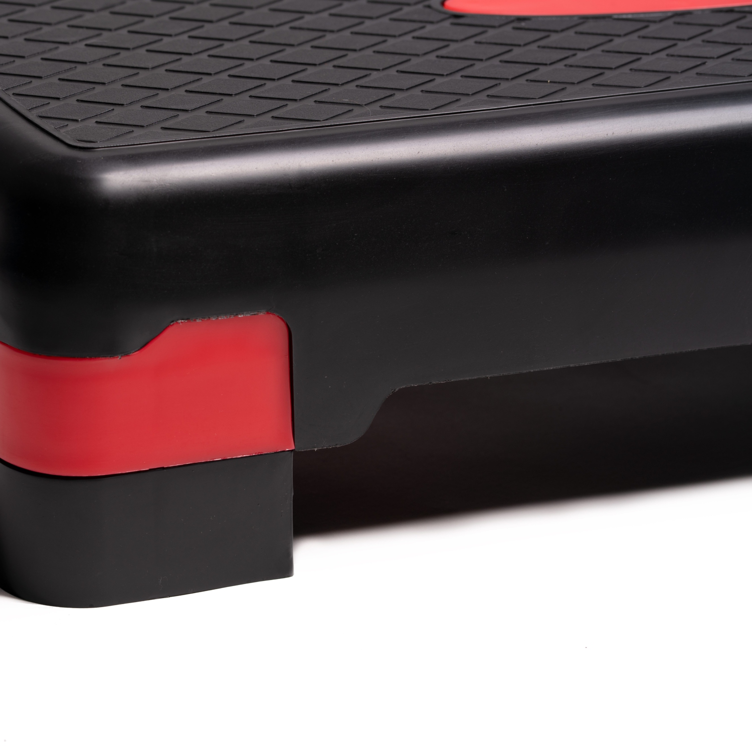 PRISP Adjustable Aerobic Stepper, 2 Height Levels Exercise Step Platform for Home Gym and Fitness Training; 68 x 28cm