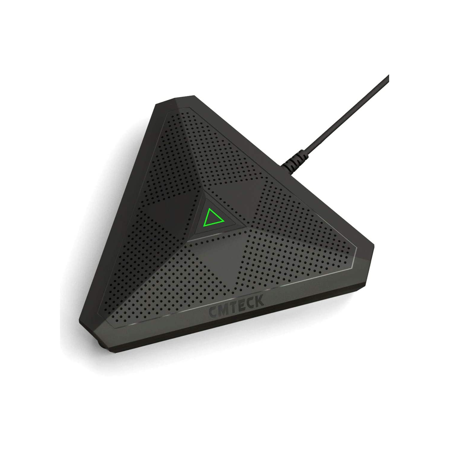 CMTECK USB Desktop Computer CM001 Microphone, Mute Button with LED Indicator, Omnidirectional Condenser Boundary Conference Mic for