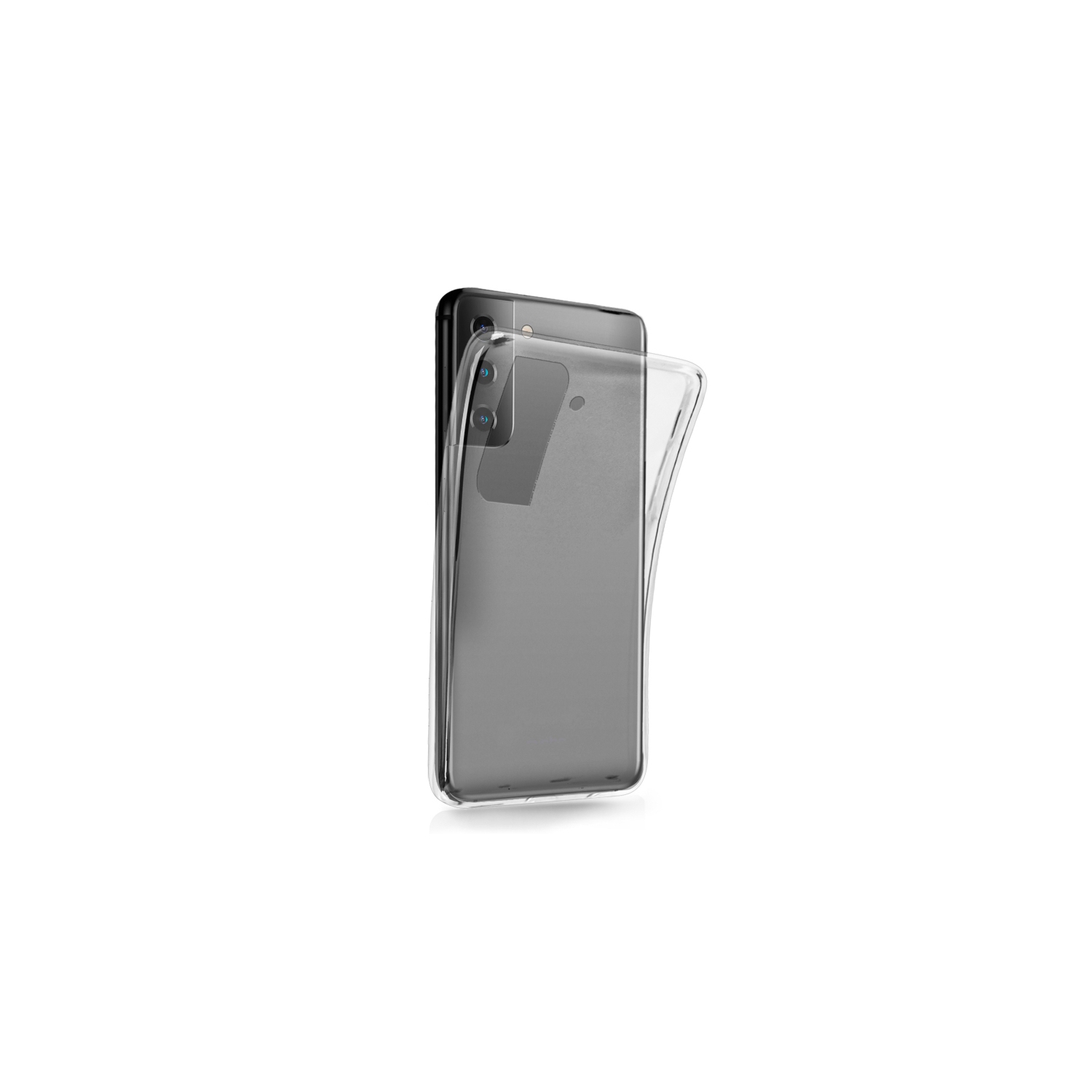 【CSmart】 Ultra Thin Soft TPU Silicone Jelly Bumper Back Cover Case for Samsung Galaxy S21 Plus 5G 6.7", Clear