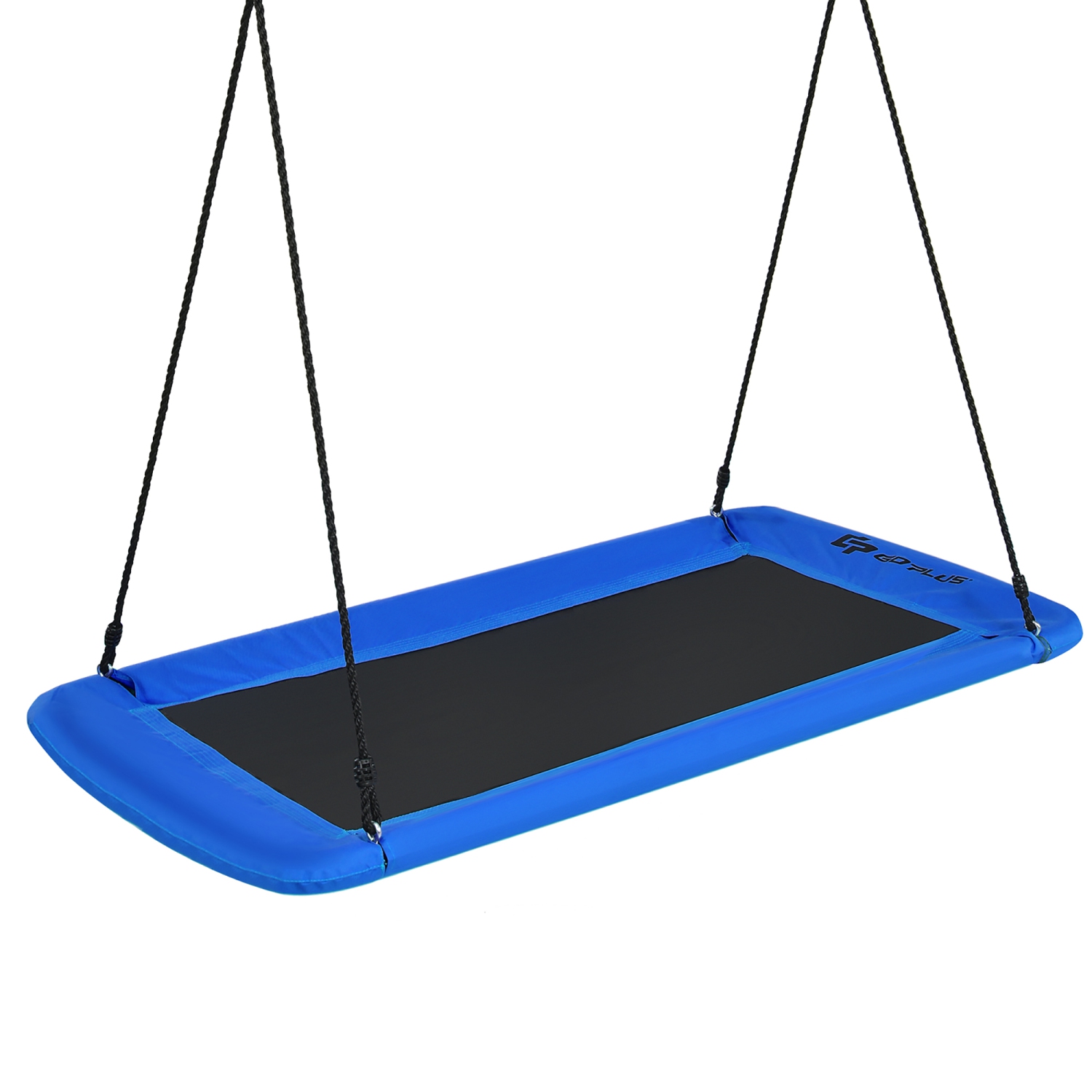 Goplus 700lb Giant 60'' Platform Tree Swing Outdoor w/ 2 Hanging Straps