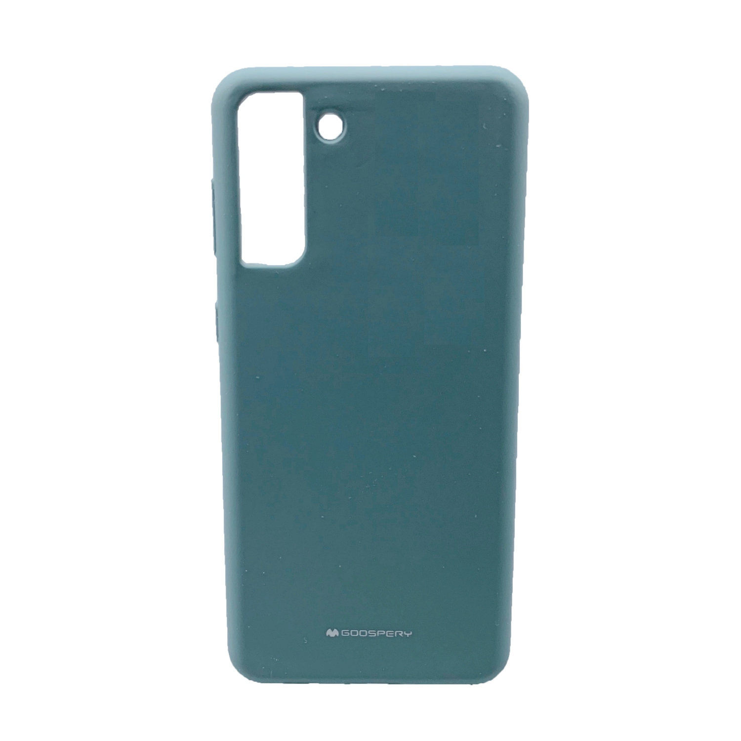 TopSave Goospery Liquid Silicone Gel Rubber Full Body Protection Cover Case For Samsung S21, Green
