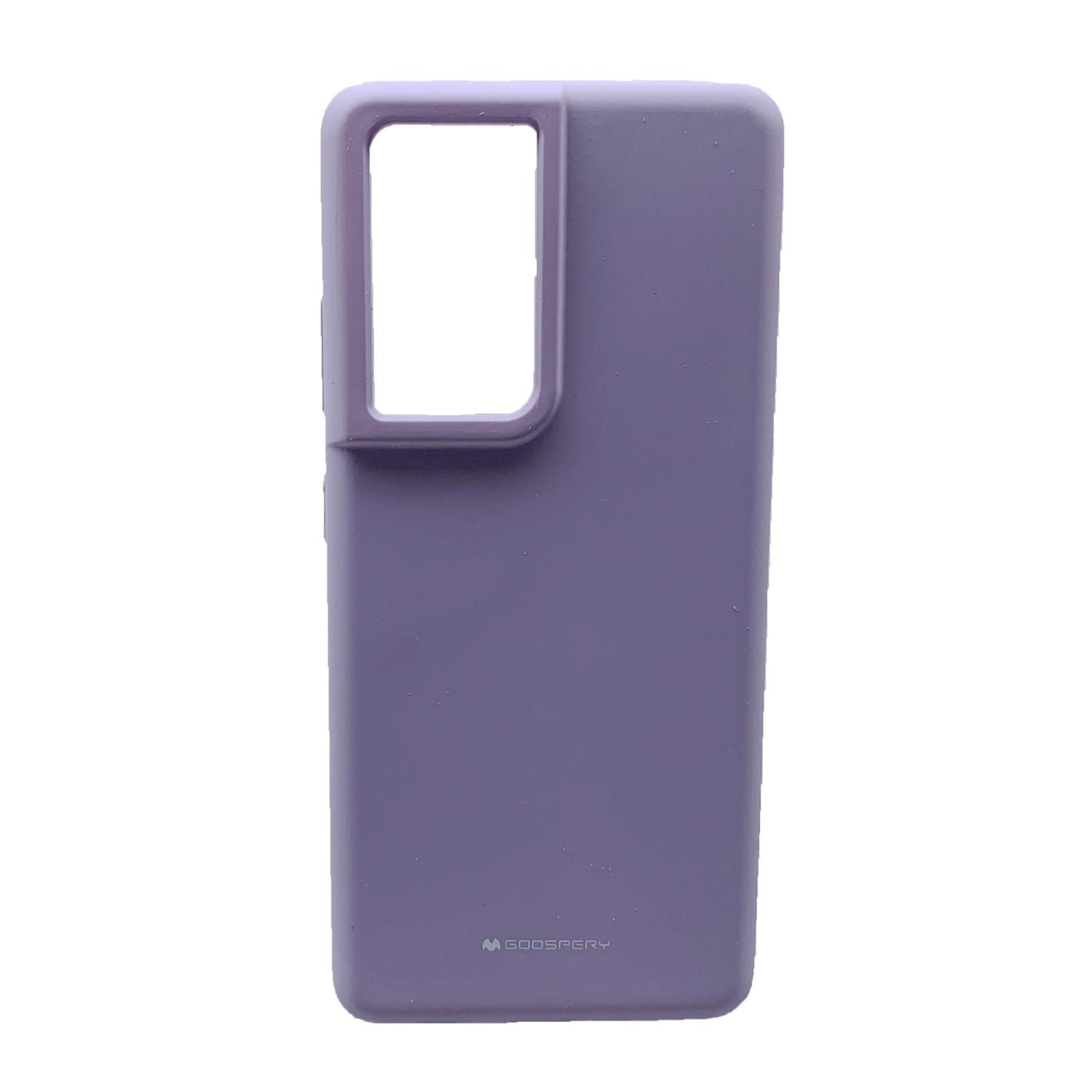 TopSave Goospery Liquid Silicone Gel Rubber Full Body Protection Cover Case For Samsung S21 Ultra, Purple