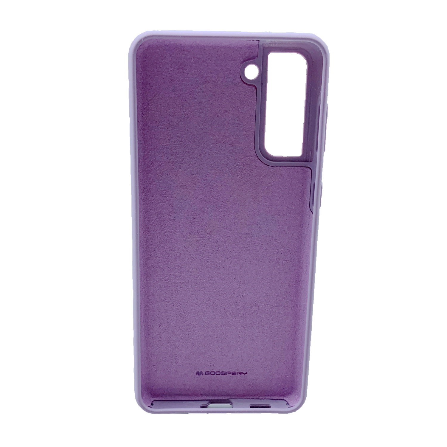 TopSave Goospery Liquid Silicone Gel Rubber Full Body Protection Cover Case For Samsung S21 Plus, Purple