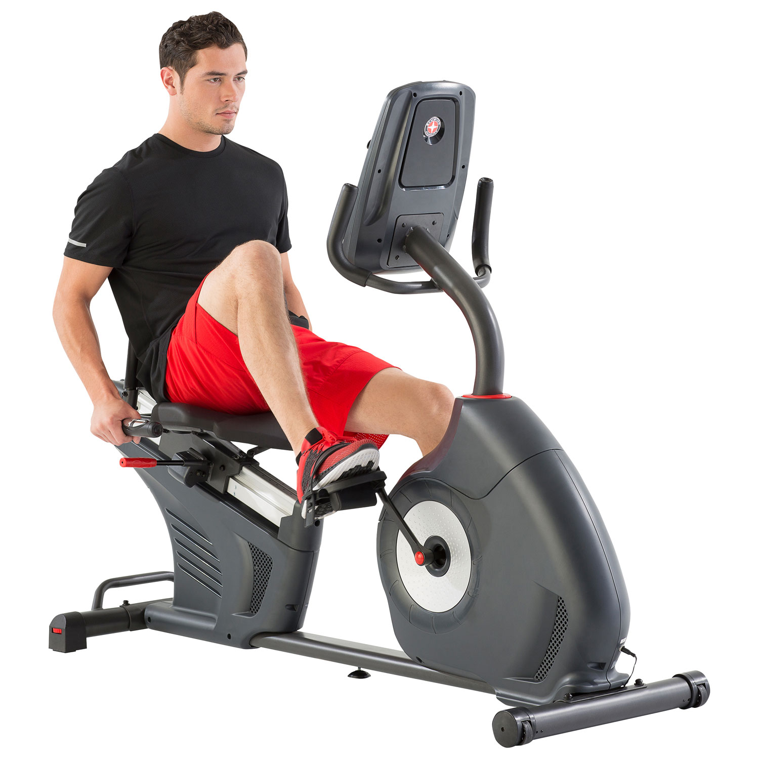 Low store stationary bike