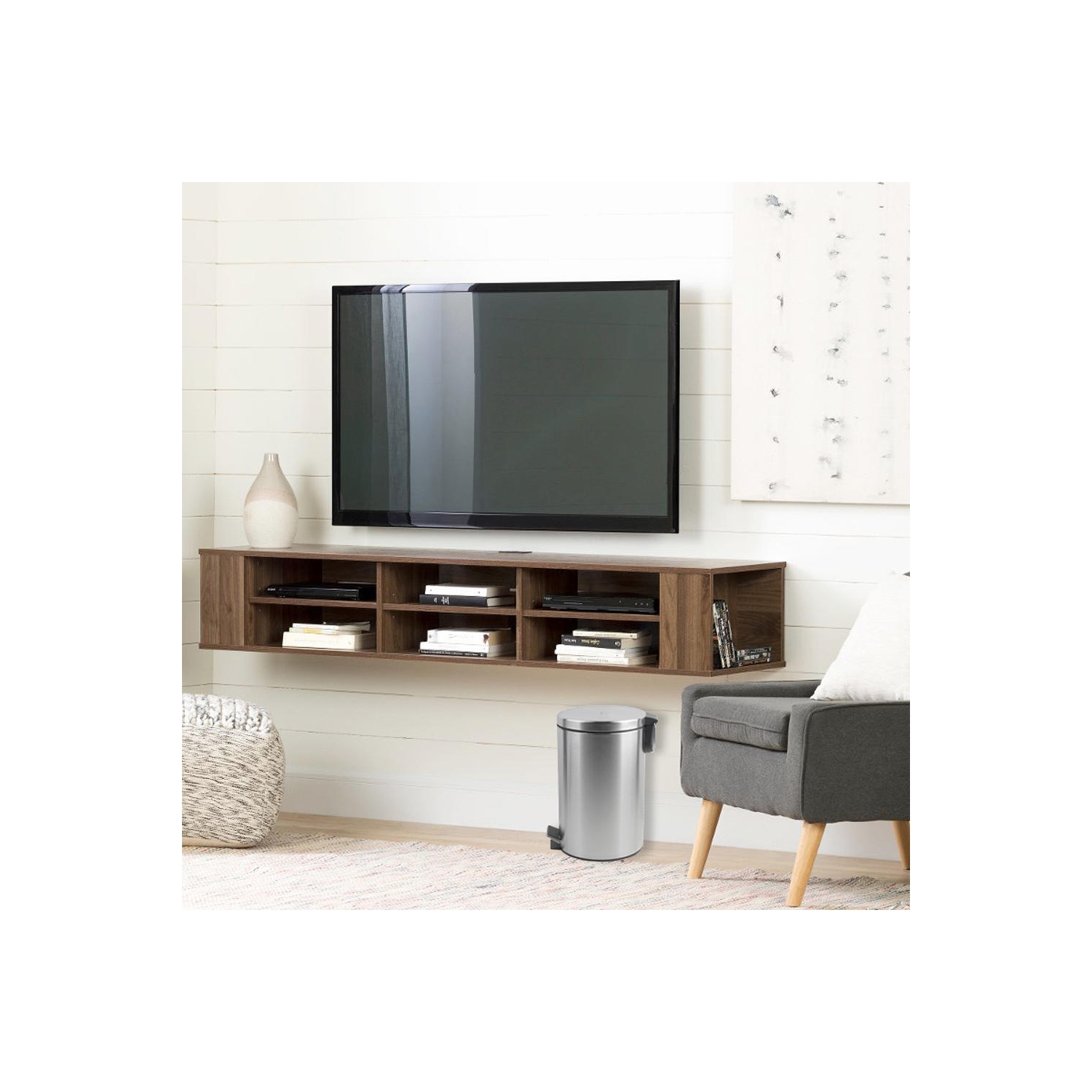 12L Stainless Steel Step Garbage Can Trash Can, Wastebasket