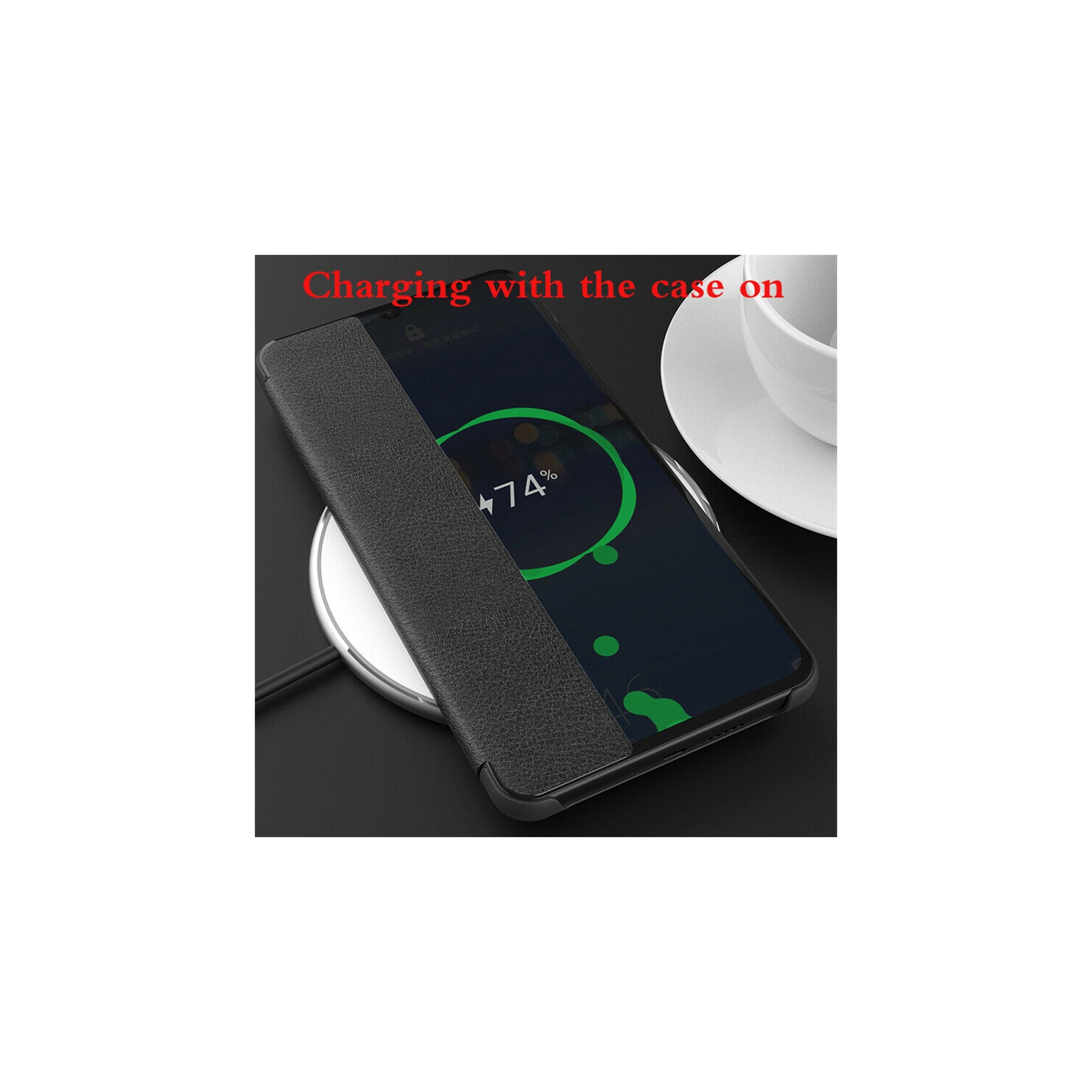 Étui portefeuille en cuir avec fermeture magnétique pour Samsung Galaxy Note 20 Ultra