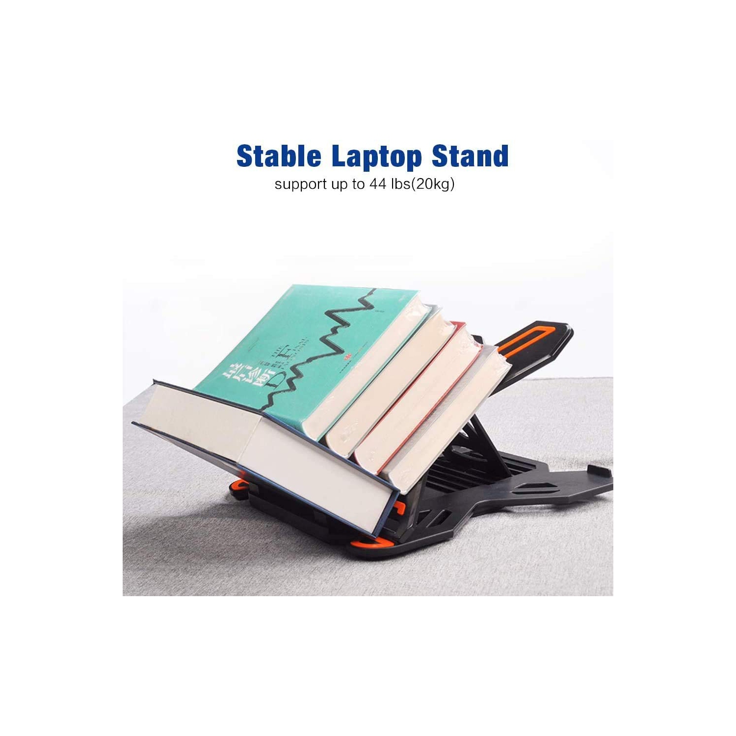 Besign LS01 Adjustable Laptop Stand, Ergonomic Riser Notebook Computer Holder Stand Compatible with Air, Pro, Dell XPS, HP, Lenovo More 10-15.6"