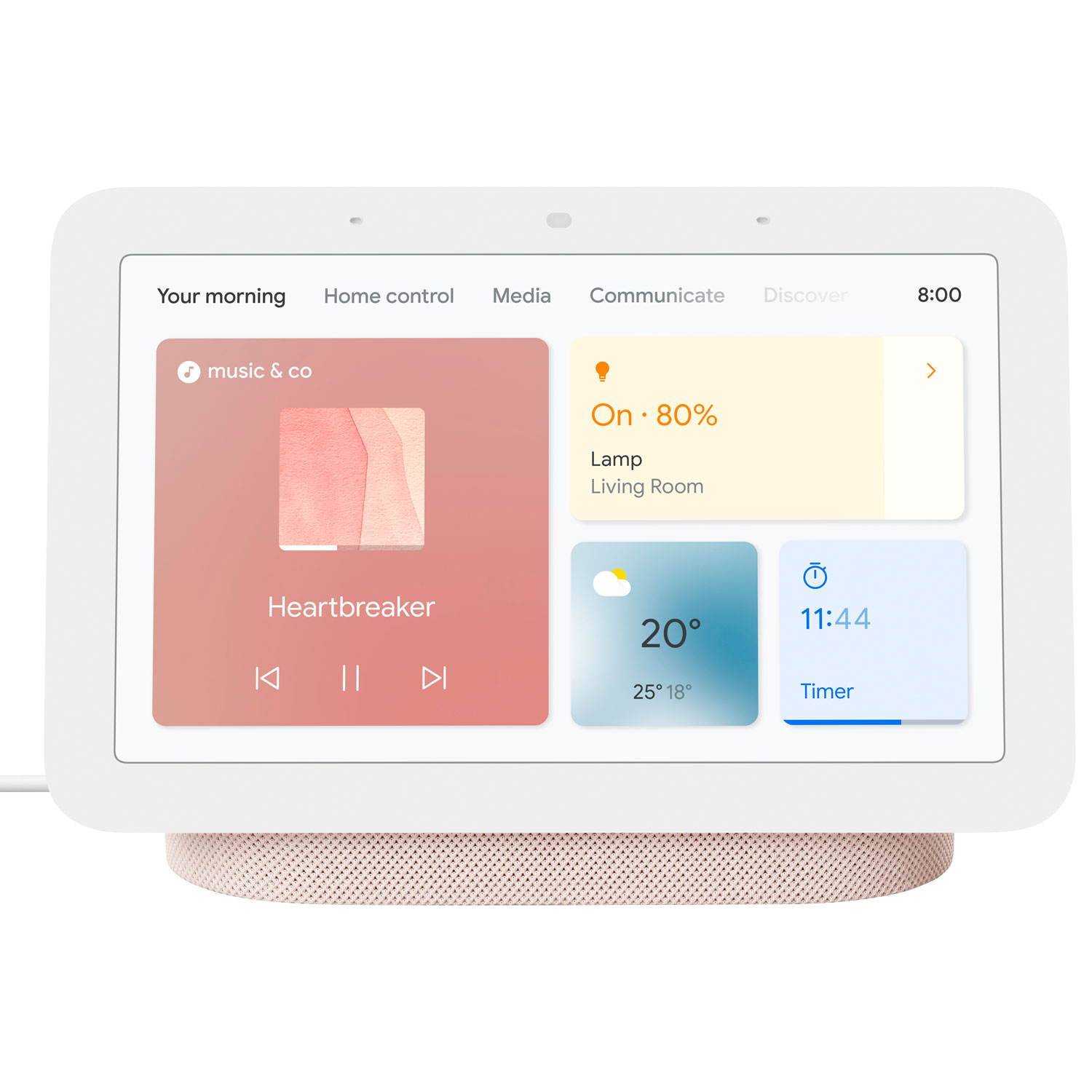 Google Nest Hub (2nd Gen) Smart Display with Google Assistant - Sand