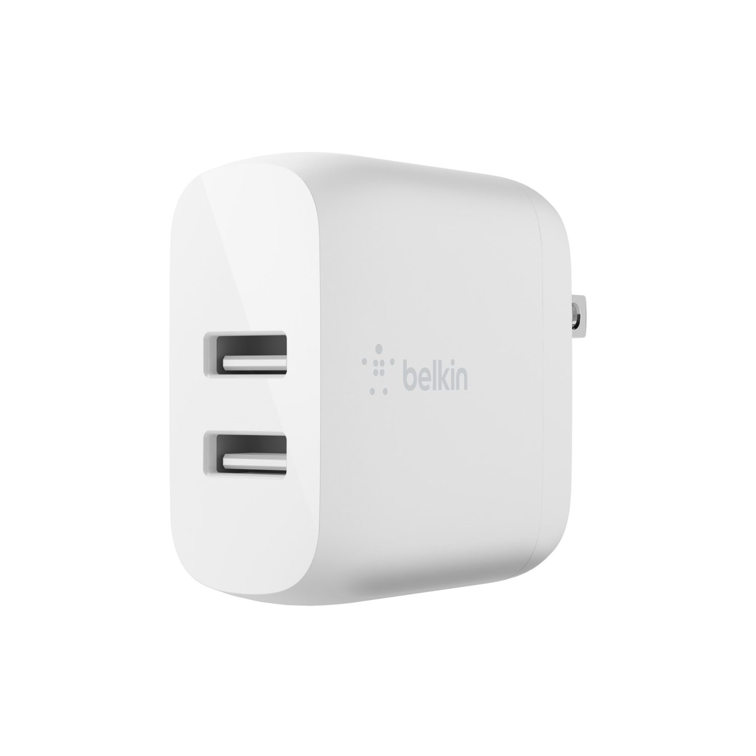 Belkin Boost Charge Dual USB-A Wall Charger - White