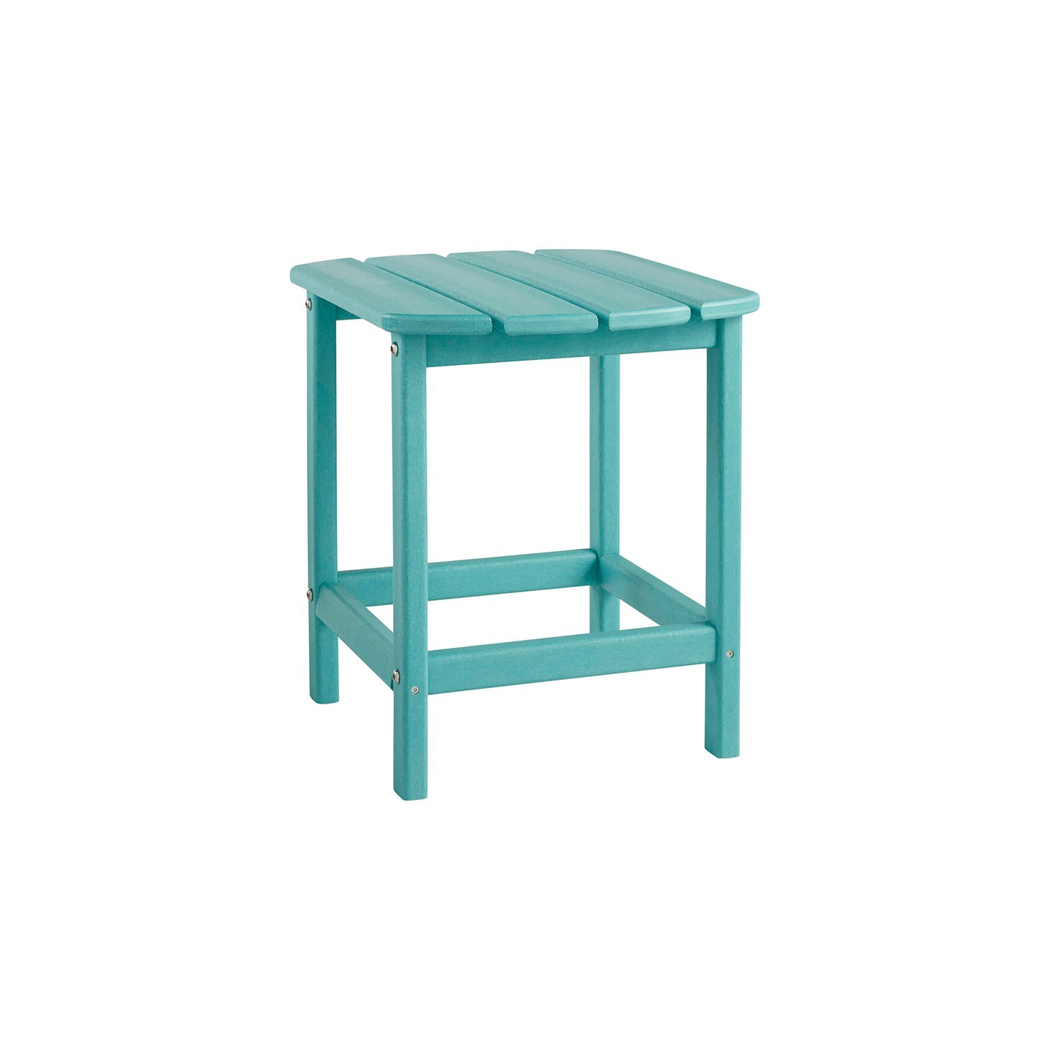 Ashley Furniture Sundown Treasure Patio End Table in Turquoise
