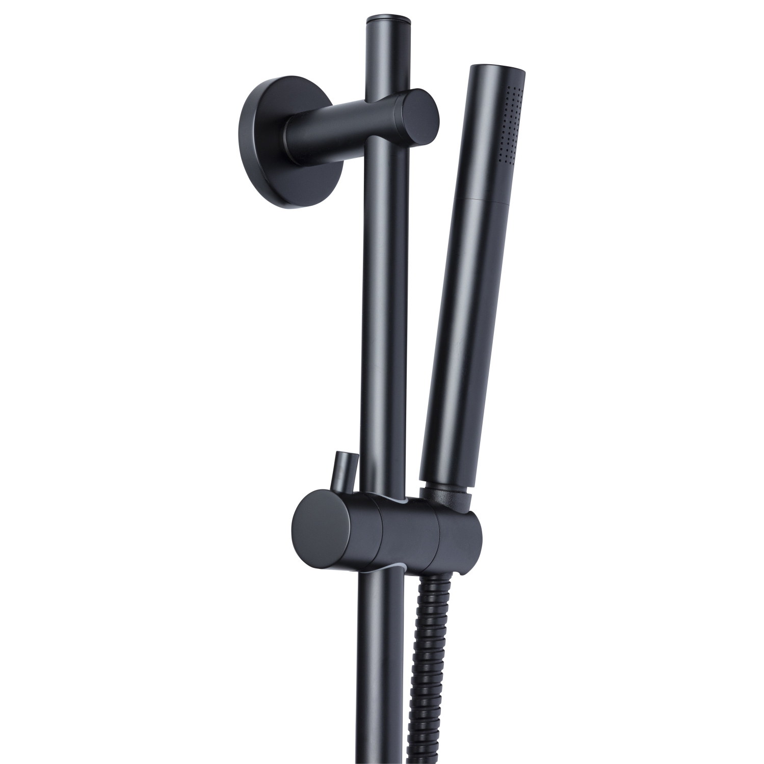 Agua Canada - VEDA-BK - Ensemble de robinets de douche noir mat de haute qualité avec thermostat