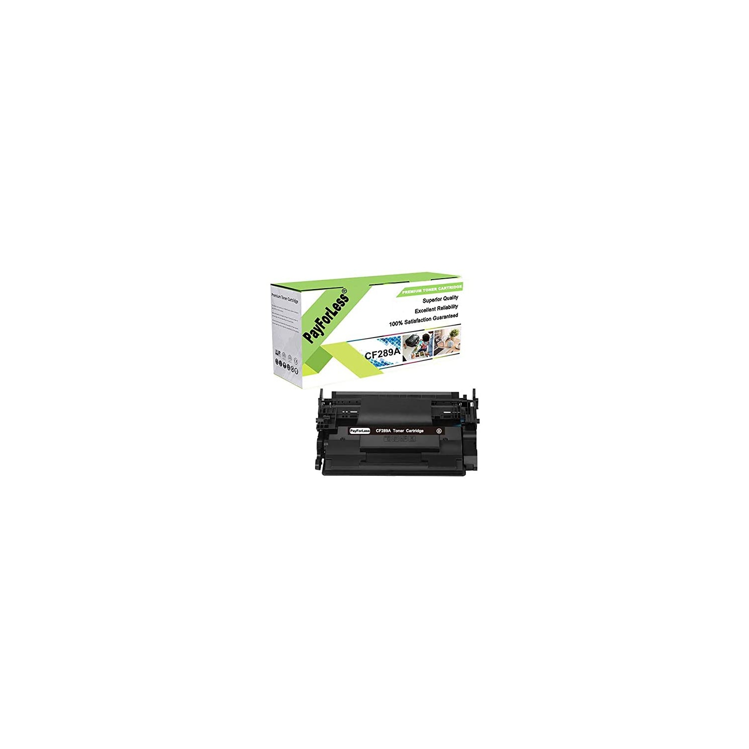 PayForLess® (No Chip) 1PK Compatible for HP 89A CF289A Toner for