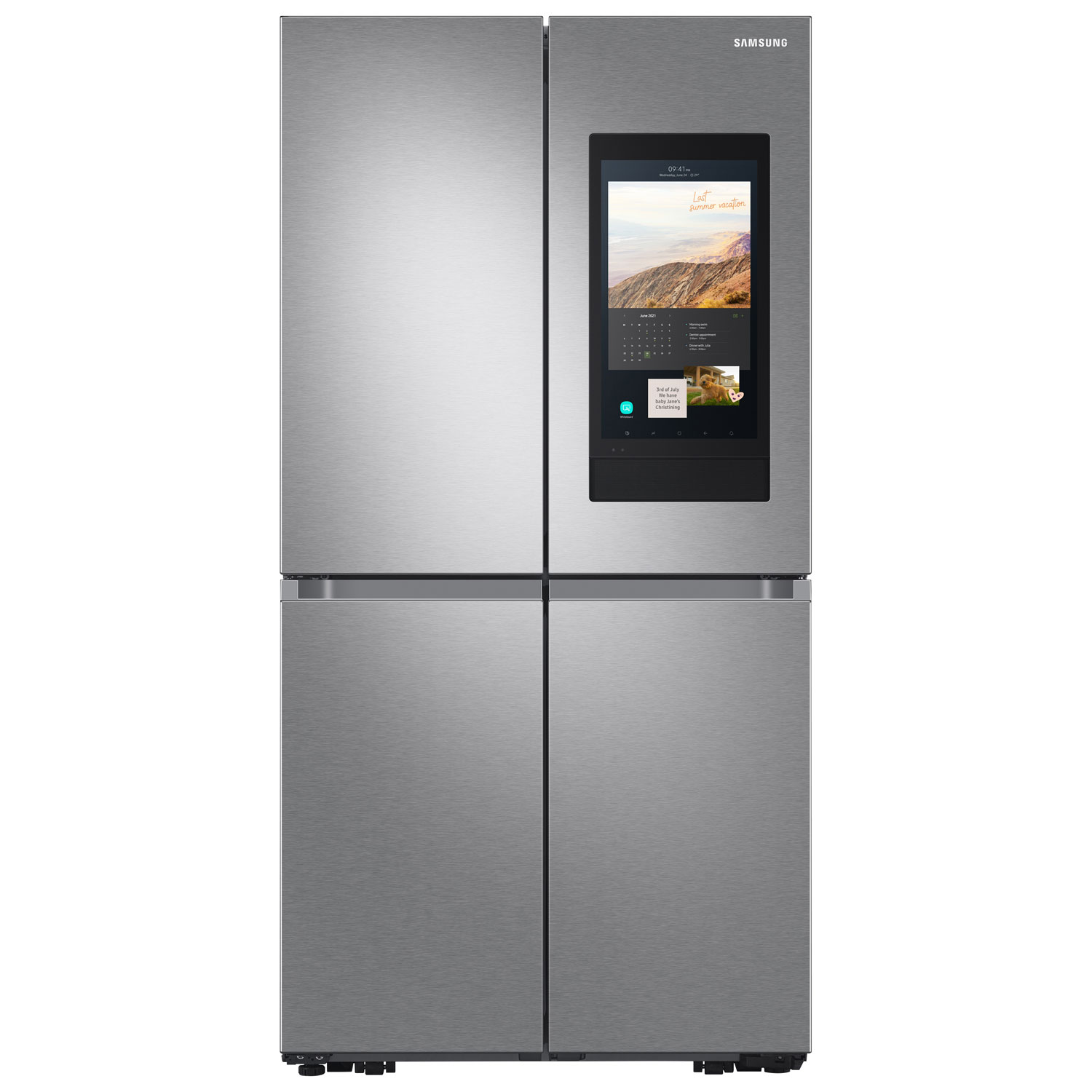 Samsung Family Hub 36" 22.8 Cu. Ft. French Door Refrigerator (RF23A9771SR) - Stainless Steel