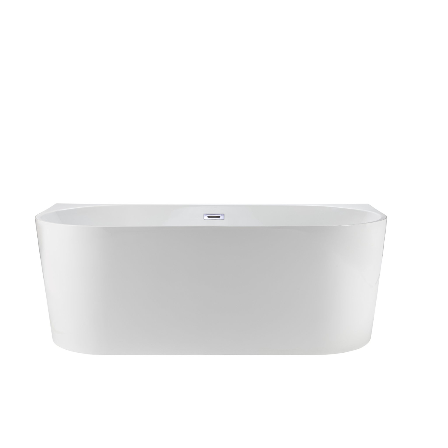 Agua Canada - BRIZE - 66" Fiberglass-Reinforced Acrylic Freestanding Bathtub