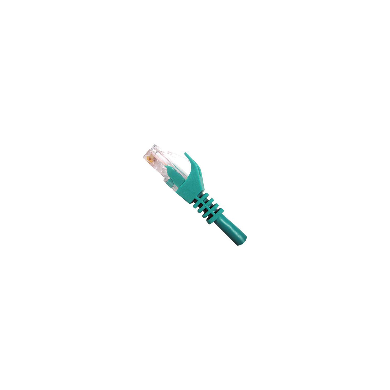 Vertical Cable Cat5e Patch Cable with Boot and Protector - 3-meter - Green