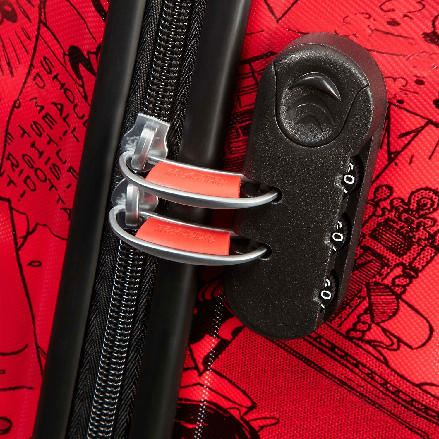 Bagage de cabine rigide de 21 po Disney Wavebreaker d'American Tourister - Rouge/Mickey Mouse