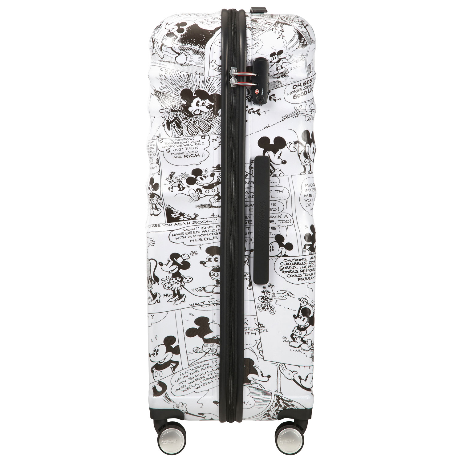 Valise rigide de 29 po Disney Wavebreaker d'American Tourister - Blanc/Minnie Mouse