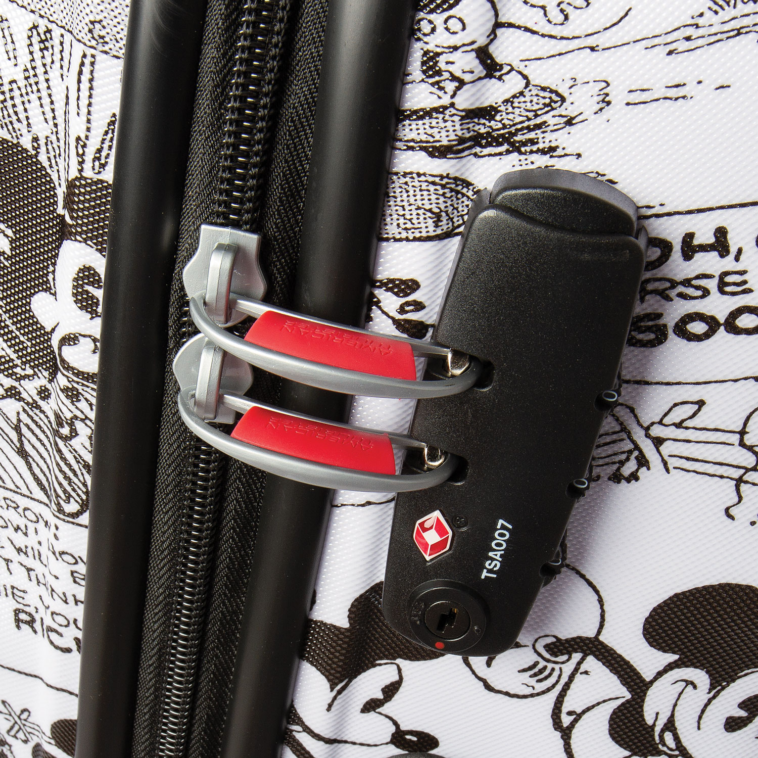 Valise rigide de 29 po Disney Wavebreaker d'American Tourister - Blanc/Minnie Mouse